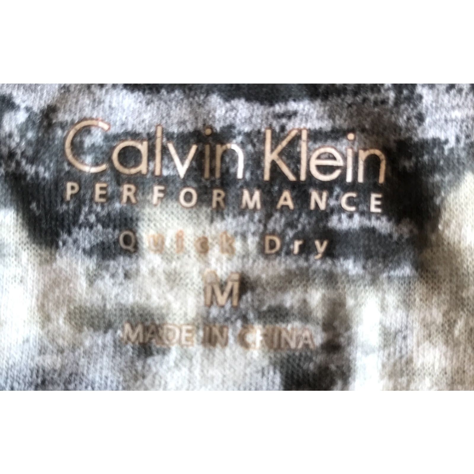 Calvin Klein Calvin Klein Shirt Womens M Gray Quick Dry Bling V-Neck Long Sleeve B631 Size M / US 6-8 / IT 42-44 - 3 Thumbnail