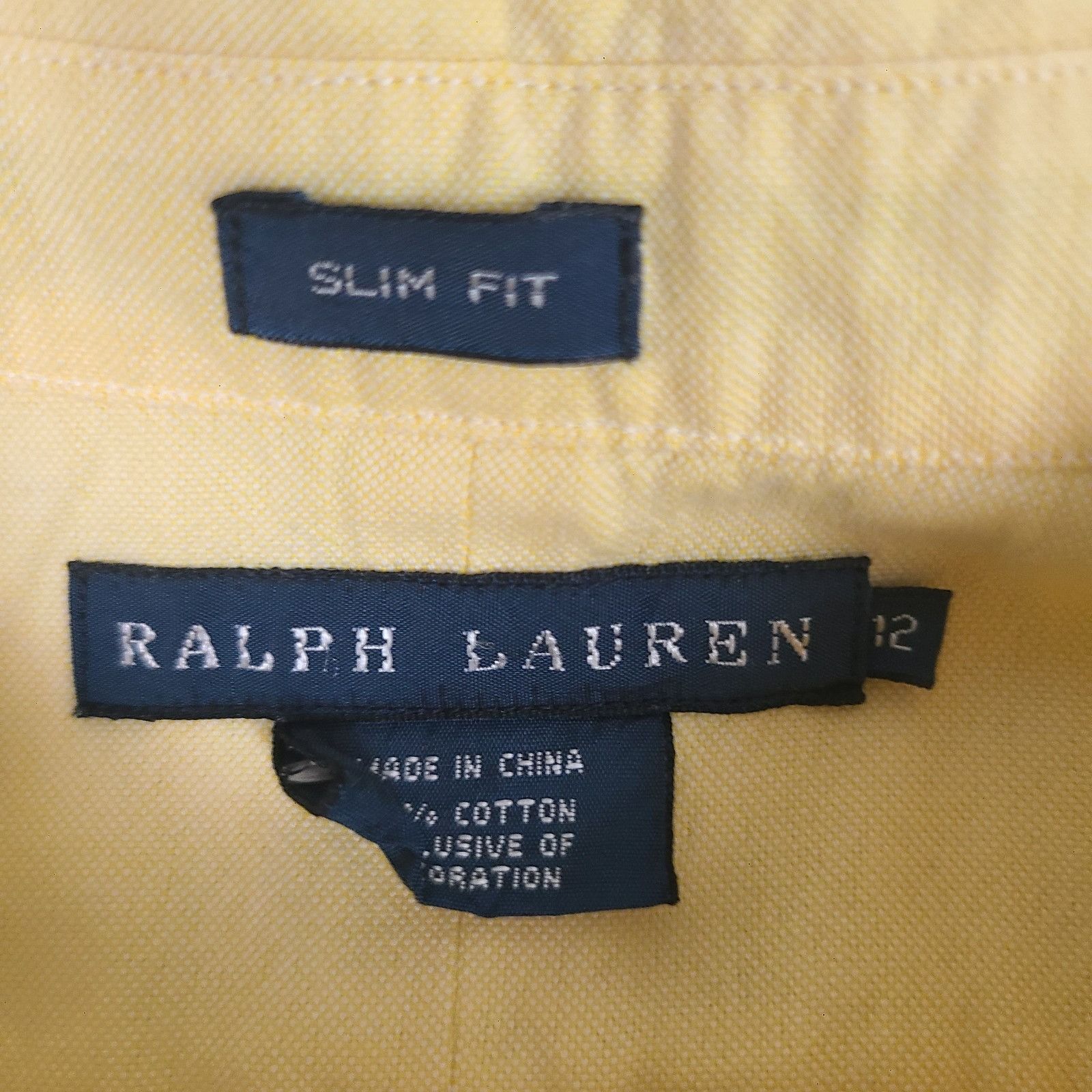 Lauren Ralph Lauren Ralph Lauren Classic Fit Vintage Button Down Pinpoint Oxford Size US L / EU 52-54 / 3 - 3 Thumbnail
