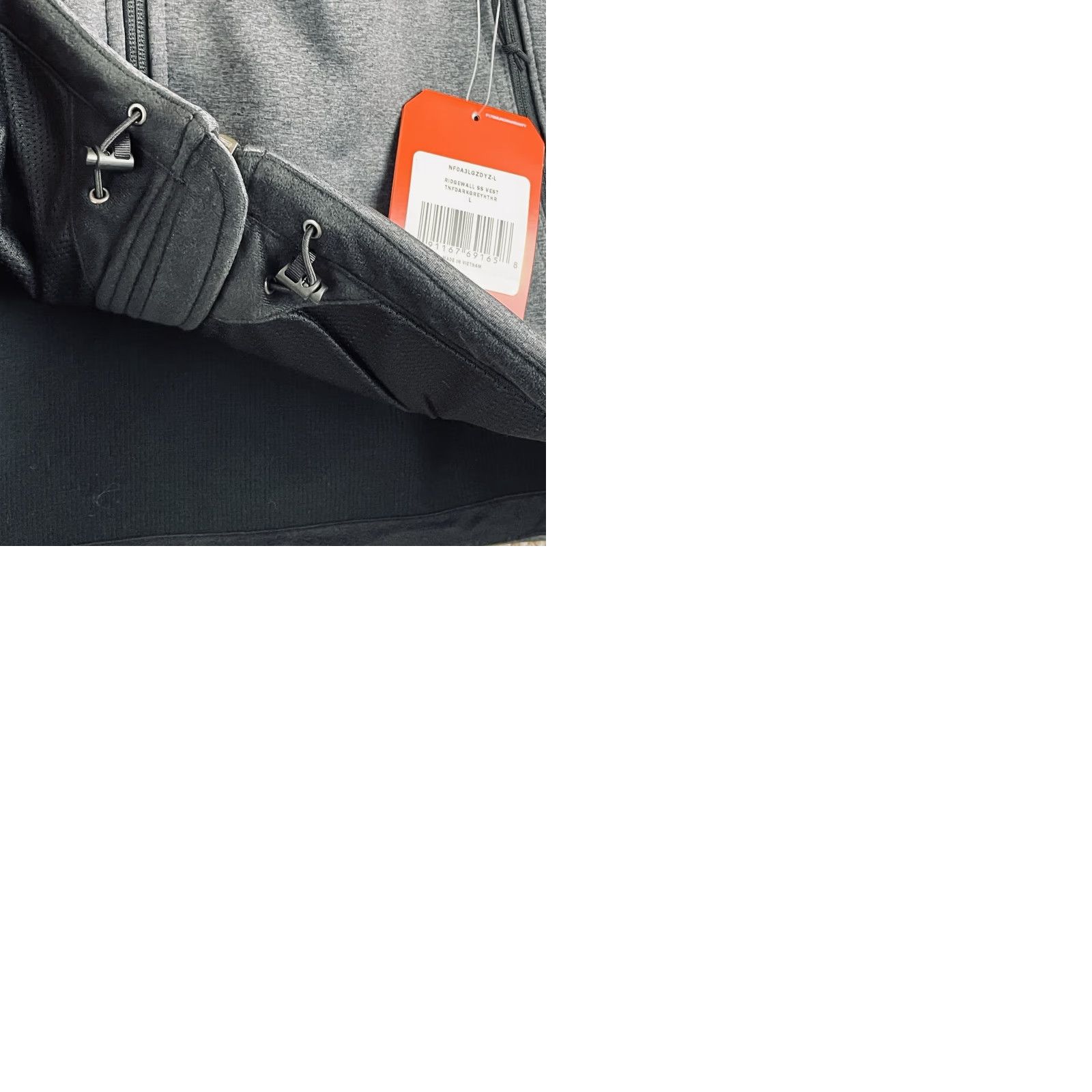 The North Face North Face Vest Men’s Large Grey Ridgewall Full Zip Softshell Mountain Dew NWT Size US L / EU 52-54 / 3 - 9 Thumbnail