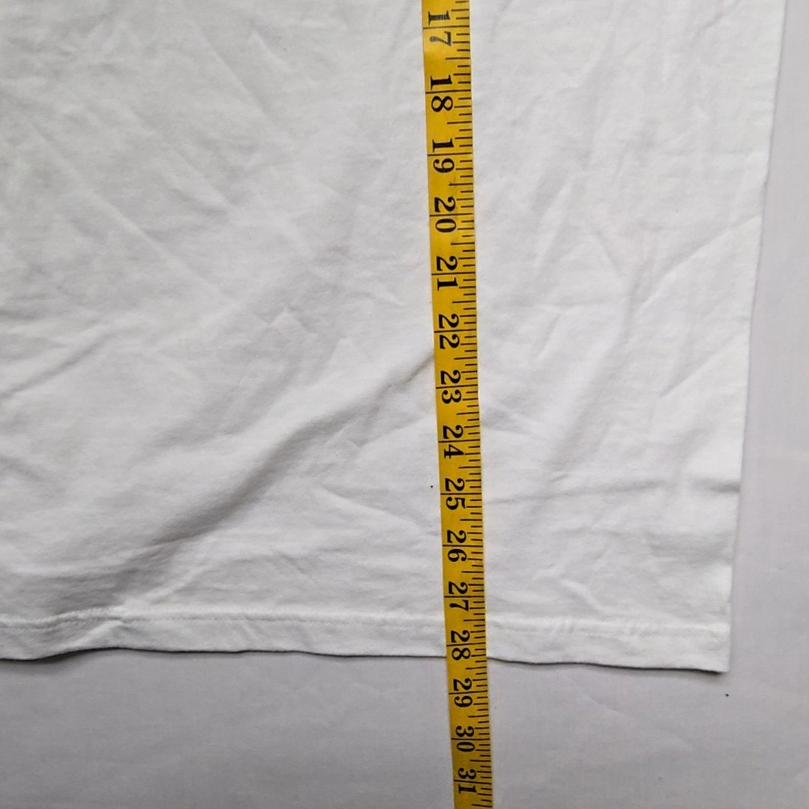 Jerzees Vintage Blank Jerzees White T-Shirt Mens M Stained Tee 90s Size US M / EU 48-50 / 2 - 9 Thumbnail