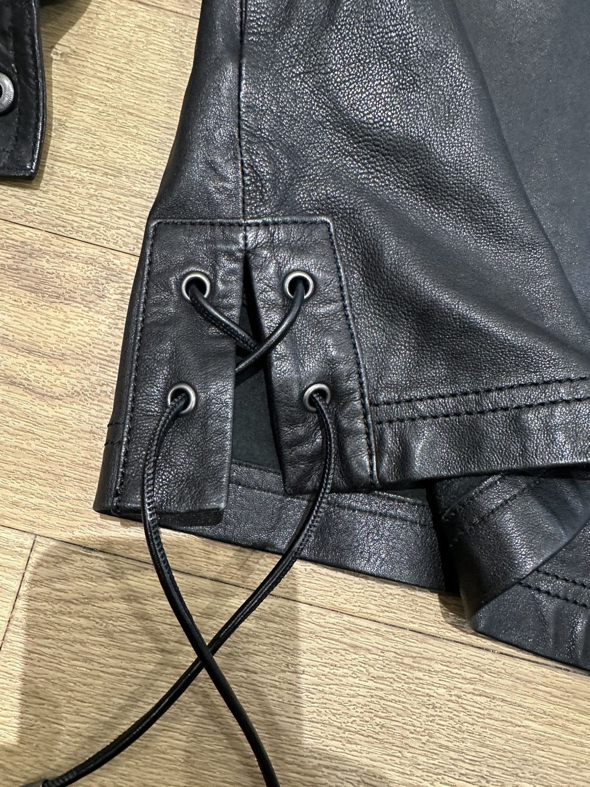 Zara STEVEN MEISEL leather shirt Size US L / EU 52-54 / 3 - 7 Thumbnail