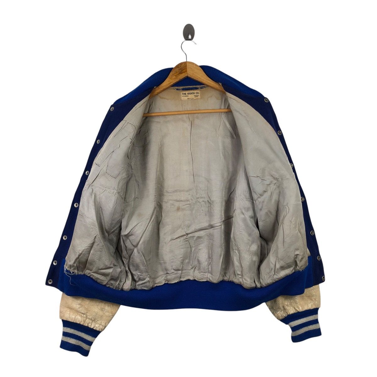 Vintage Vintage 80s THE WIDICK CO Kansas Usa Varsity Bomber Jacket Size US XL / EU 56 / 4 - 3 Thumbnail