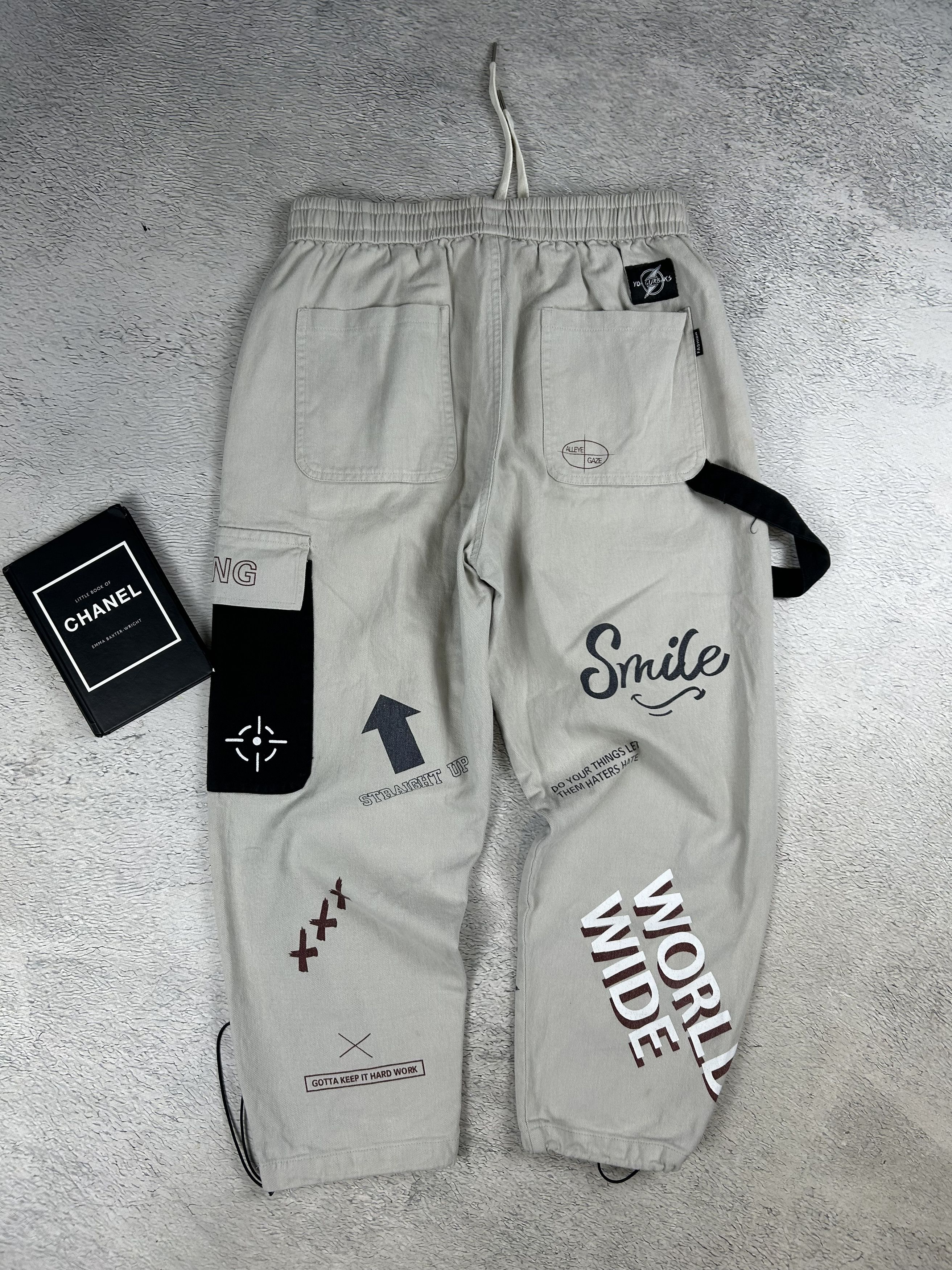 Southpole Cargo Baggy pants AOP Streetwear Straight Drill Multipocket Size US 32 / EU 48 - 2 Thumbnail