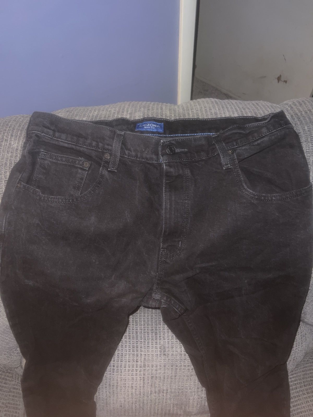 Arizona Jean Co. Arizona Jean Co Flex Slim Straight Jeans Size US 36 / EU 52 - 2 Thumbnail
