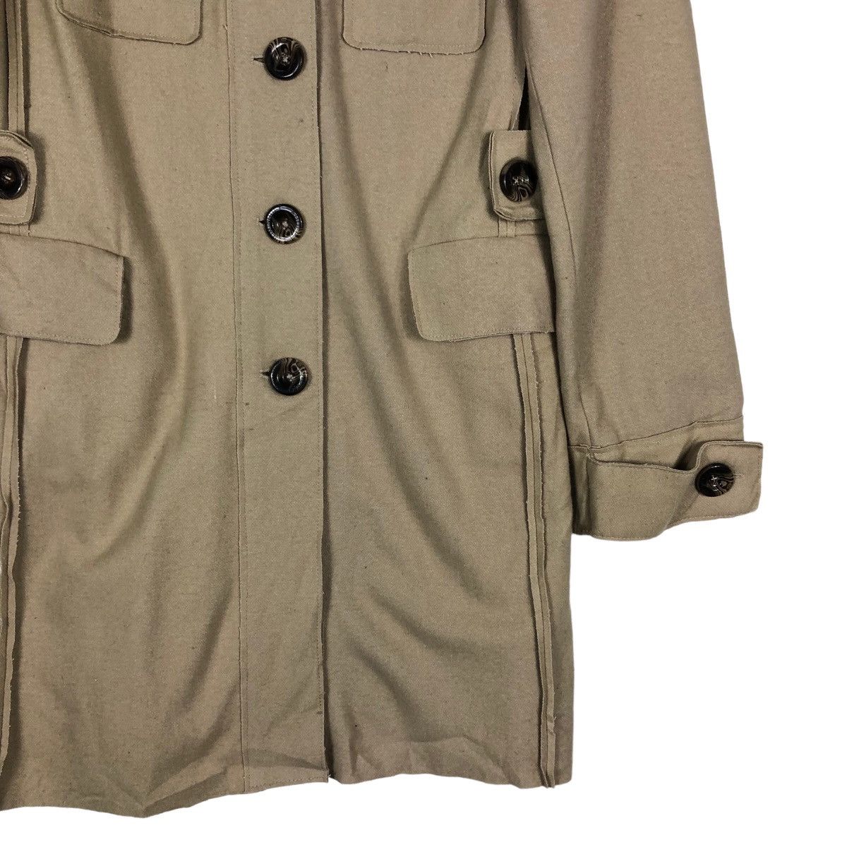 Adolfo Dominguez 🔥Vintage Biker Jacket Robed Adolfo Dominguez Double Breast Size US M / EU 48-50 / 2 - 5 Thumbnail