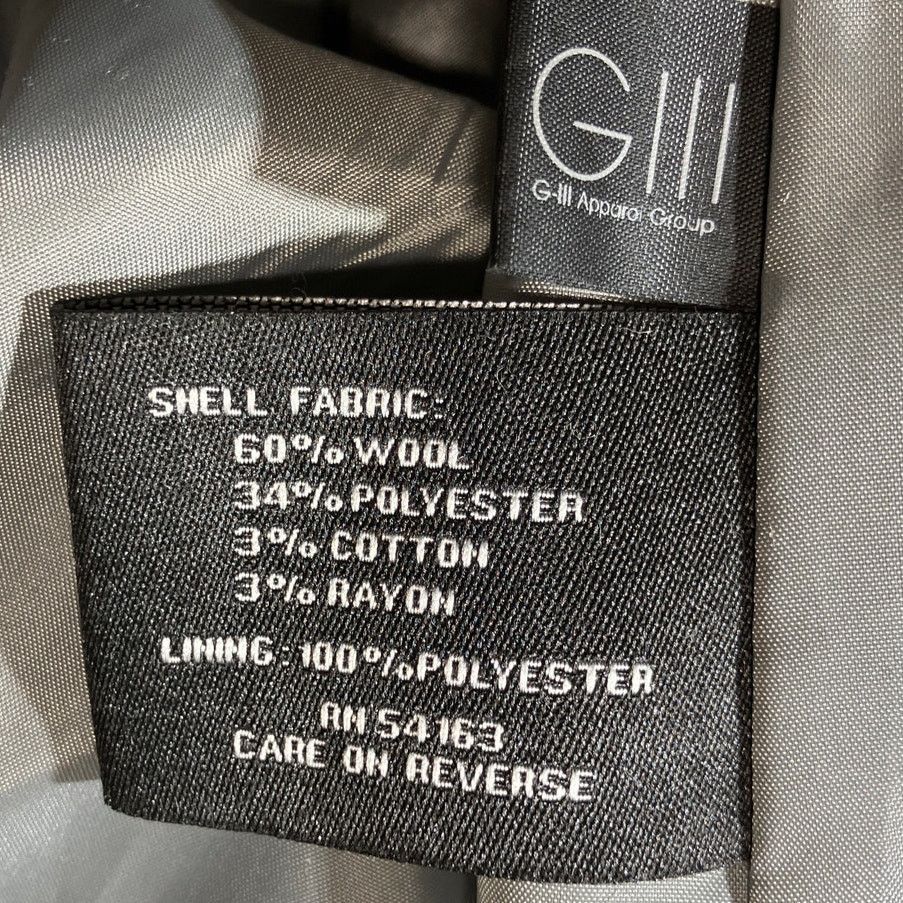 Black Rivet Black Rivet Gray Wool Mid Length Peacoat Trench Coat XL Size XL / US 12-14 / IT 48-50 - 4 Thumbnail