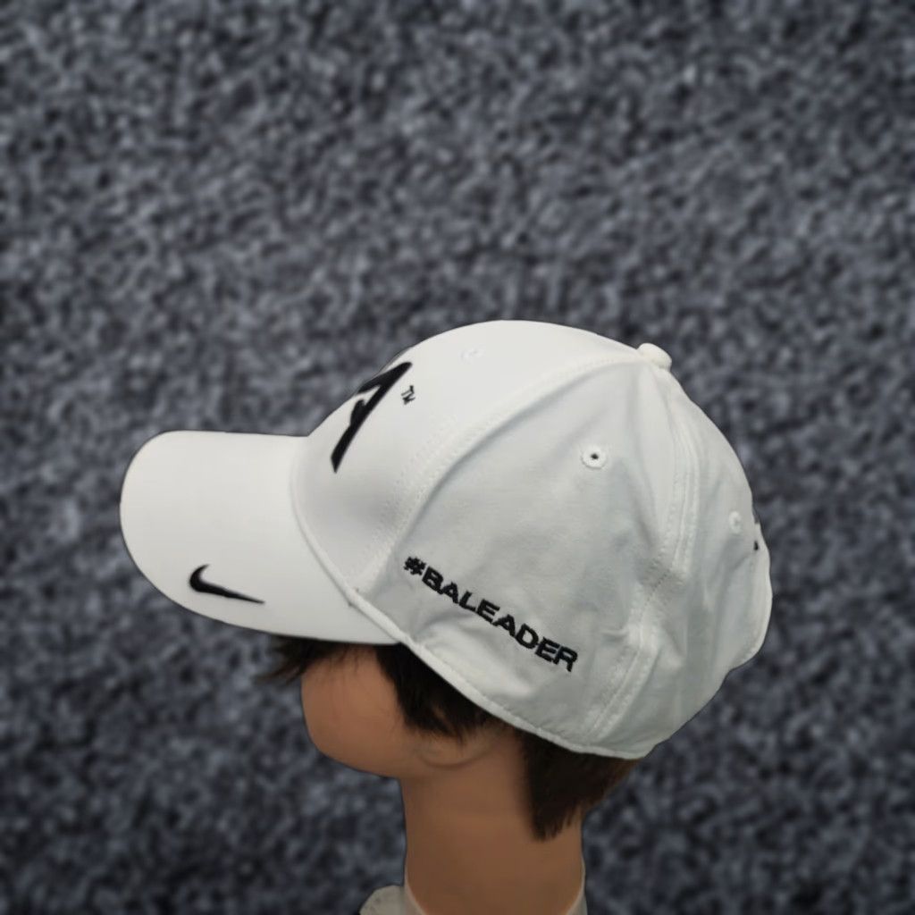 Nike Nike Golf Cap Hat BA Board of Advisors Legacy Dri Fit White One Size Unisex Adults Adjustable Ball Cap Lightweight Moisture Wicking Sports Hat Size ONE SIZE - 1 Thumbnail