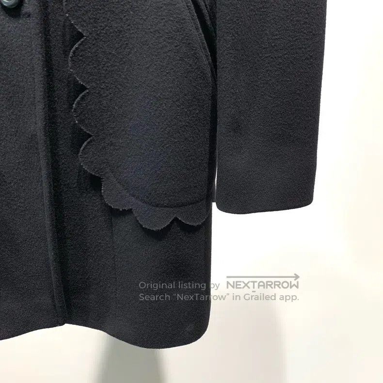 Valentino Valentino Black wool coat Size S / US 4 / IT 40 - 8 Thumbnail