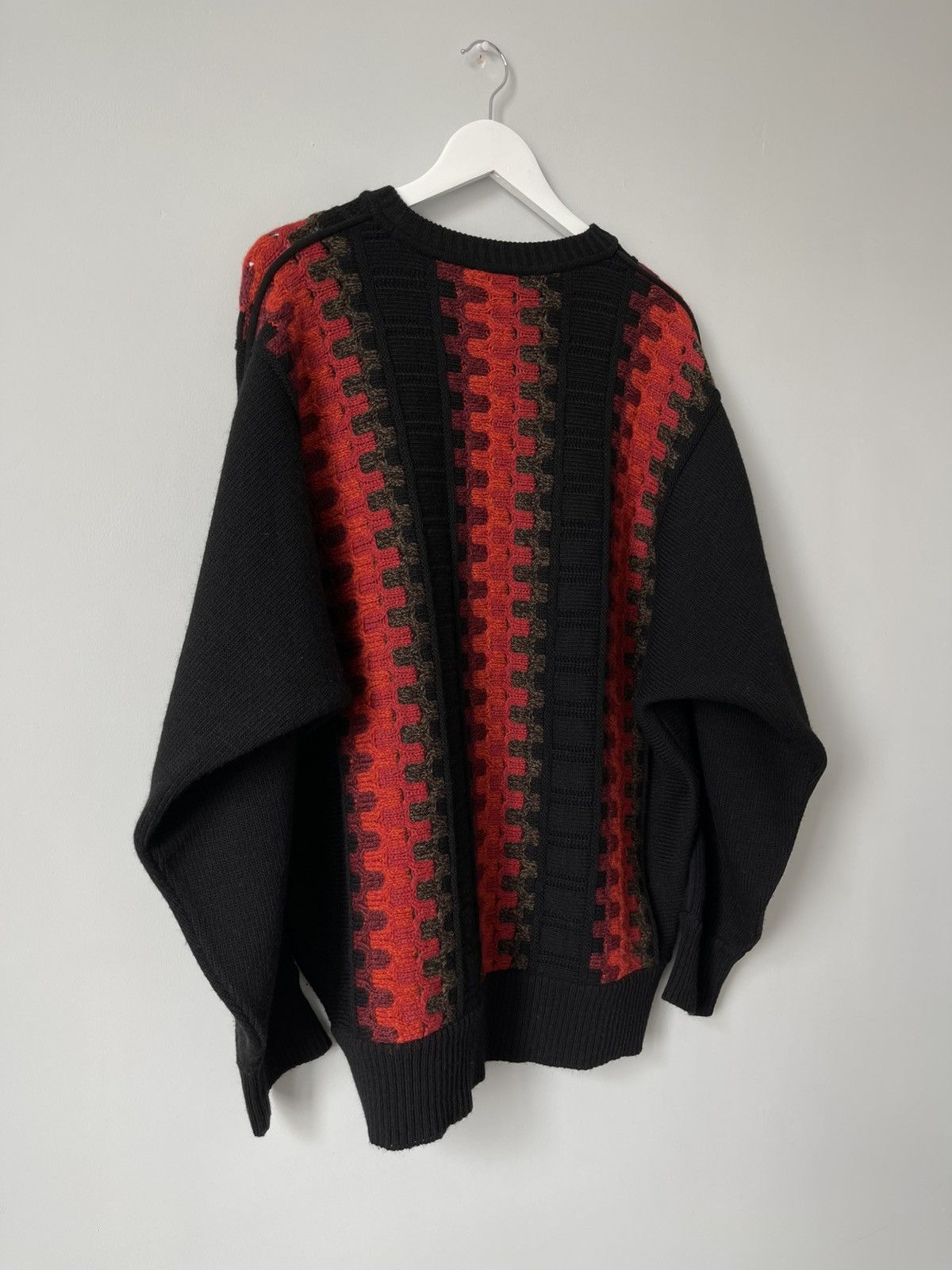 Carlo Colucci Vintage Carlo Colucci Coogi Style 3D Knit Archive Sweater Size US L / EU 52-54 / 3 - 9 Thumbnail