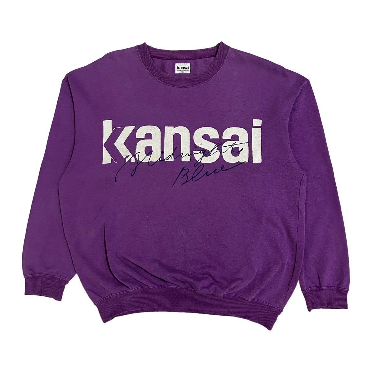 Japanese Brand 1990s Kansai Yamamoto - Midnight Blue Size US XL / EU 56 / 4 - 1 Thumbnail