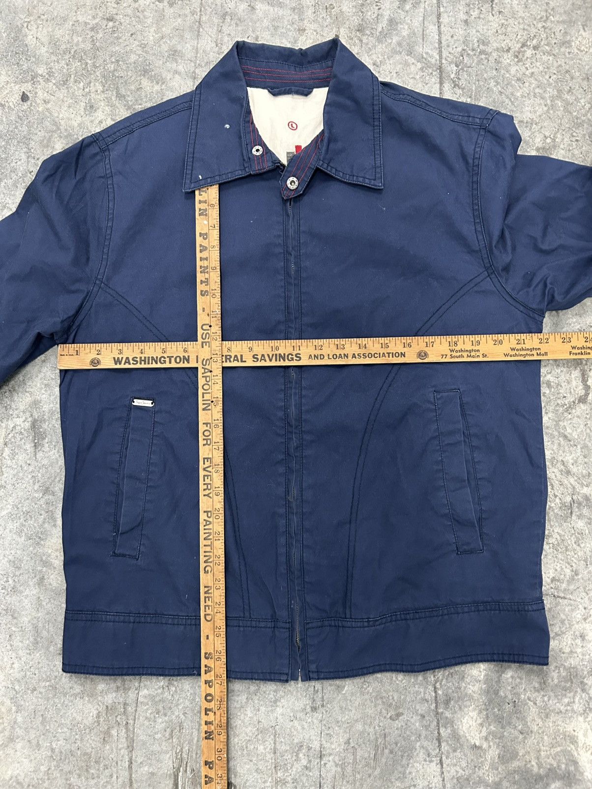 Vintage Vintage Pepe jeans bomber jacket navy Size US L / EU 52-54 / 3 - 5 Thumbnail