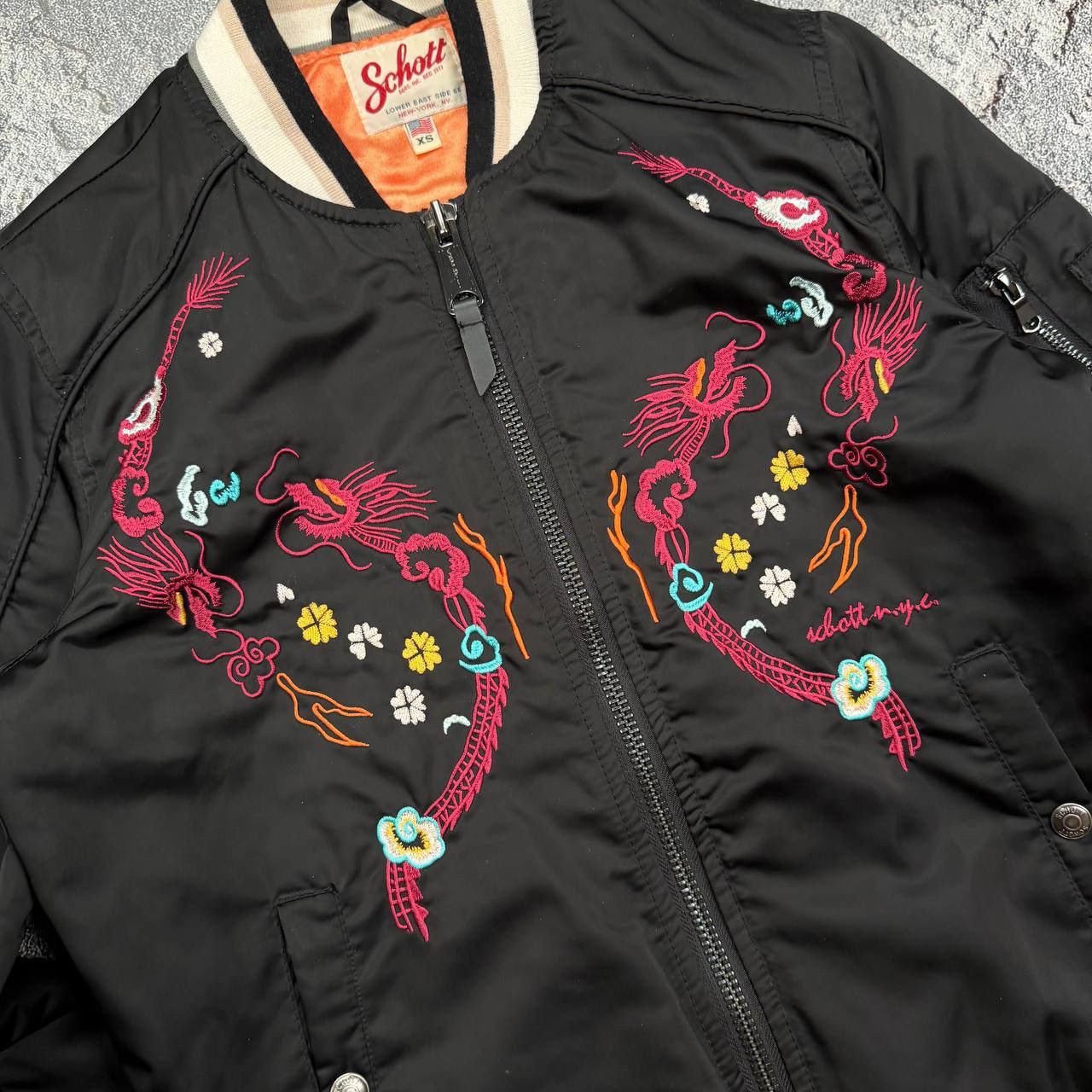 Schott Schott NYC bomber jacket Size US XS / EU 42 / 0 - 4 Thumbnail