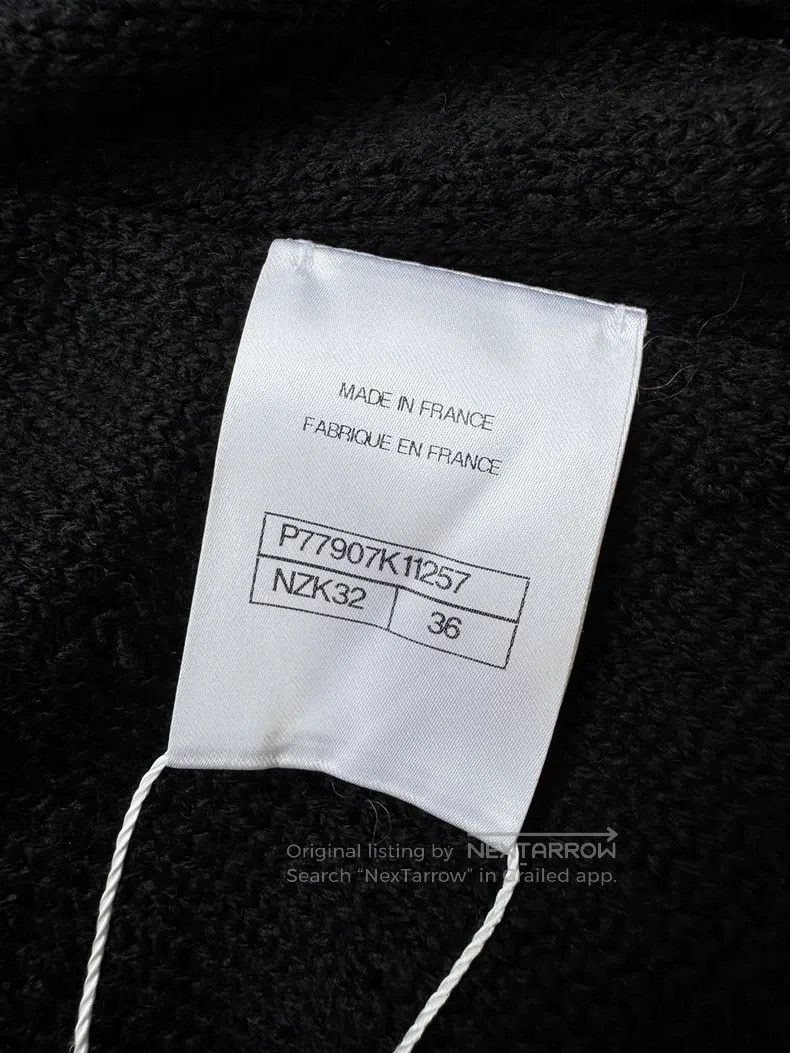 Chanel Chanel 24B blue and black colour block two-pocket wool ski Size 24" / US 00 / IT 34 - 7 Thumbnail