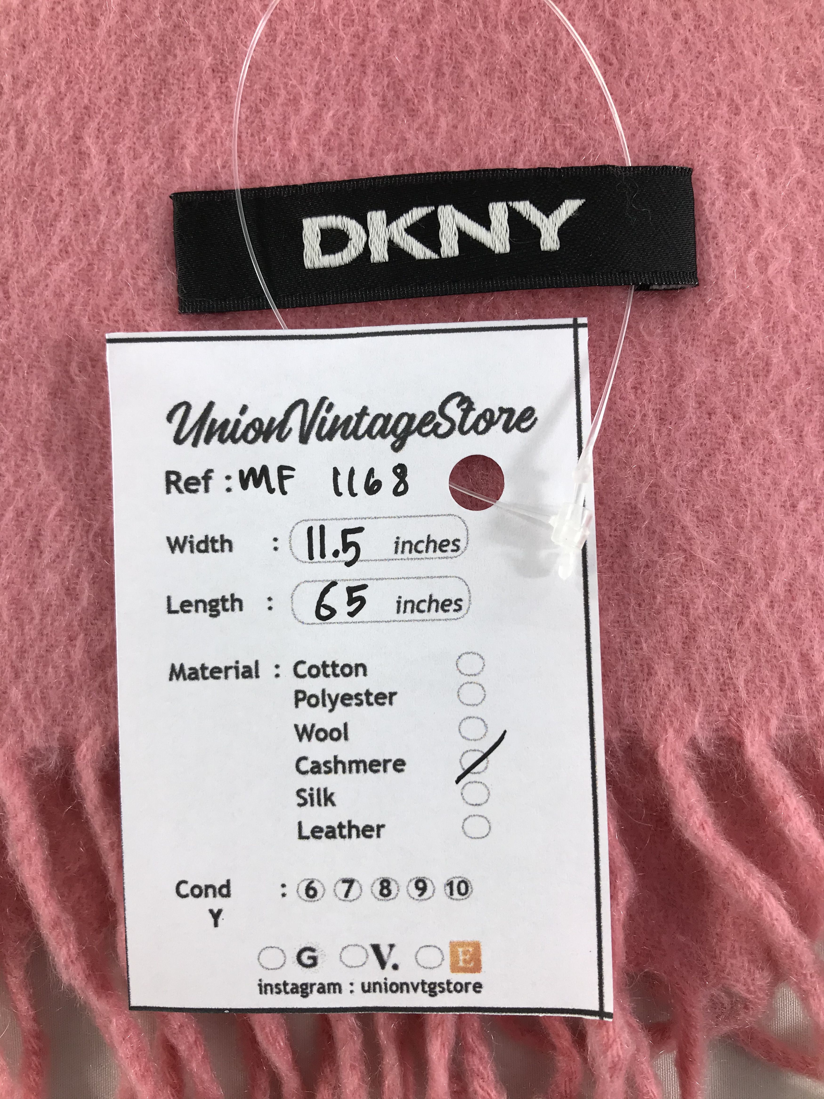 DKNY Vintage DKNY Scarf/Muffler/Neckwear MF1168 Size ONE SIZE - 4 Thumbnail