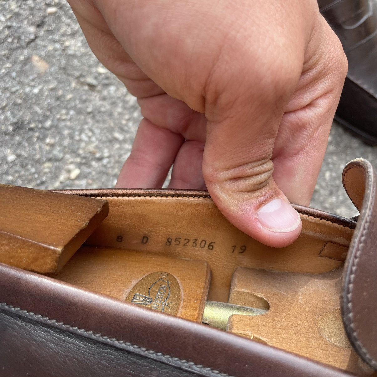 Handmade × J.M. Weston J.M. WESTON BROWN LEATHER BOOTS LOAFERS old money Size US 8 / EU 41 - 2 Thumbnail
