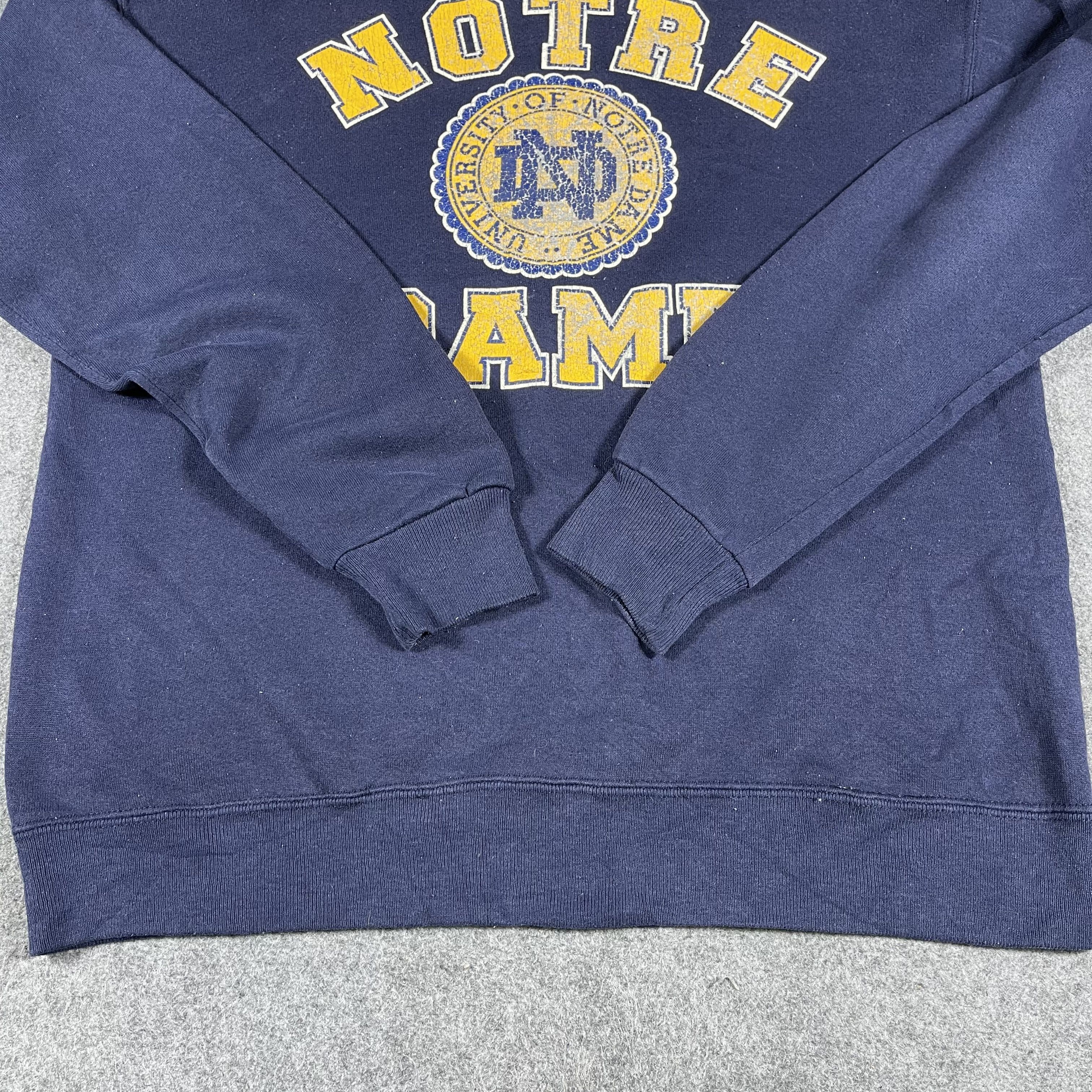 Vintage Vintage University Of Notre Dame Sweatshirts F71 Size US L / EU 52-54 / 3 - 4 Thumbnail