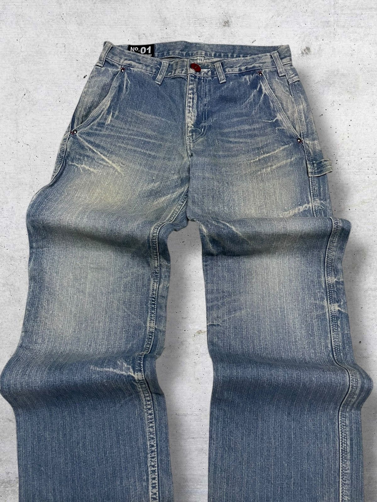 Japanese Brand VINTAGE RATTLE TRAP JAPAN DESIGNER 90S CARPENTER STREETWEAR Size US 30 / EU 46 - 4 Thumbnail