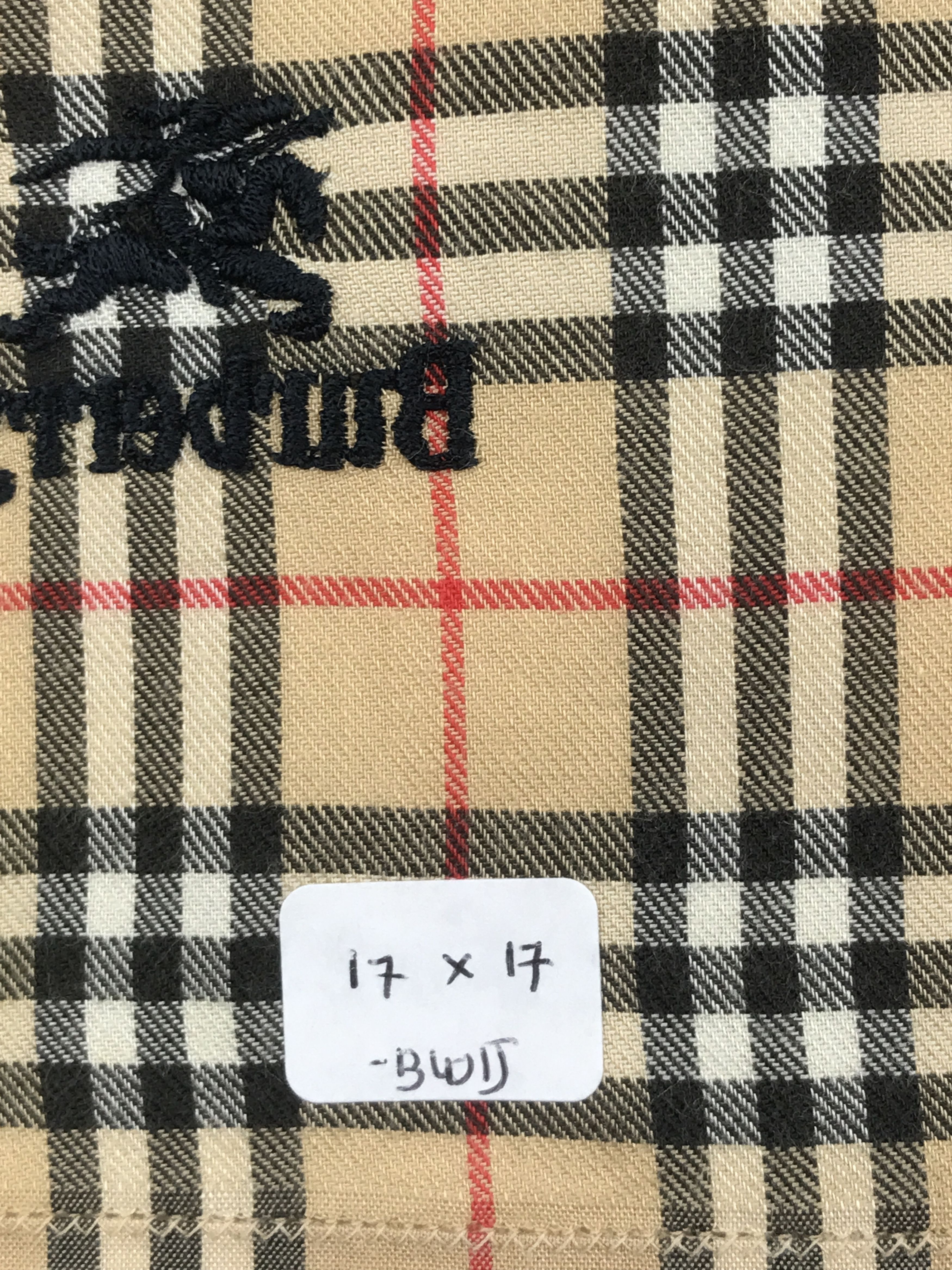 Burberry × Vintage Vintage Burberry Nova Check Bandana Neckerchief Handkerchief Size ONE SIZE - 5 Thumbnail