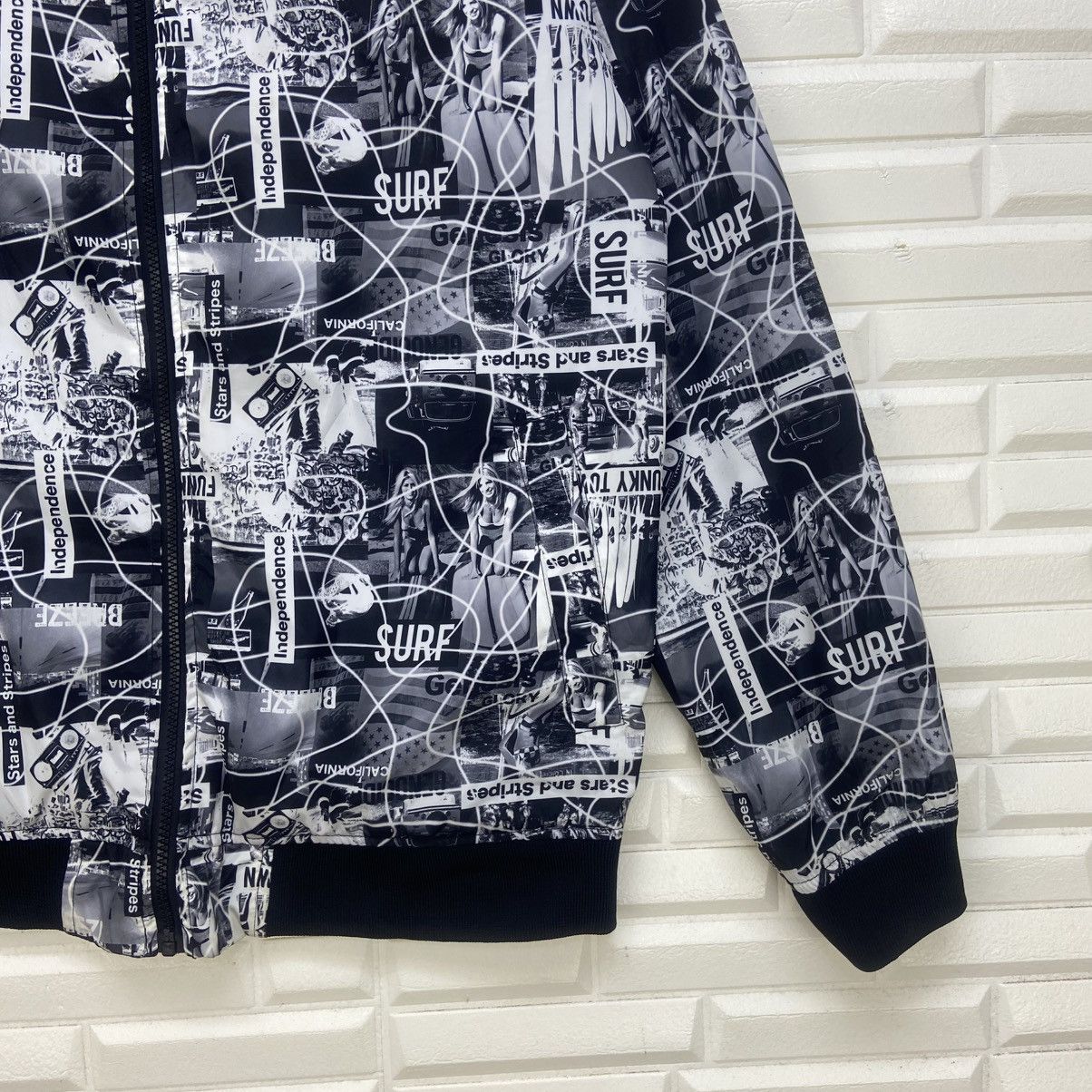 Japanese Brand Japanese Brand Surf Independence Full Print Bomber Style Size US M / EU 48-50 / 2 - 6 Thumbnail