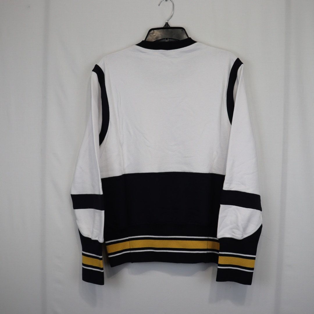 Alexander McQueen o1rshd1 ***Defective / Sweatshirt in White/Black Size US M / EU 48-50 / 2 - 10 Thumbnail