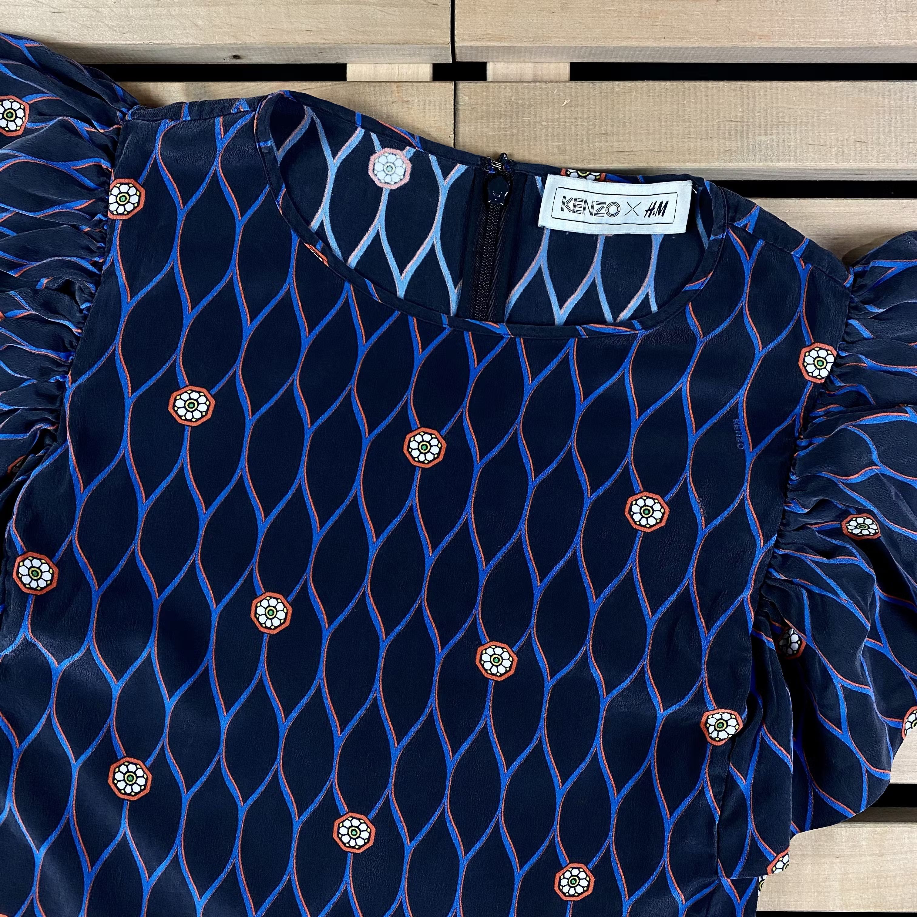 H&M × Kenzo Womens Top T-Shirt Kenzo X H&M Size 38 Size S / US 4 / IT 40 - 2 Thumbnail