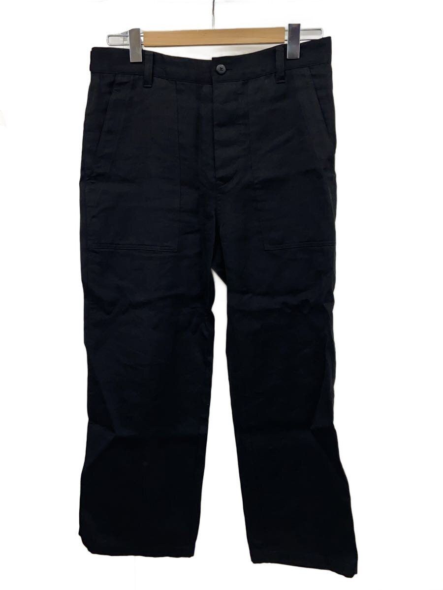 Visvim Black Linen Bottoms Size US 30 / EU 46 - 1 Thumbnail