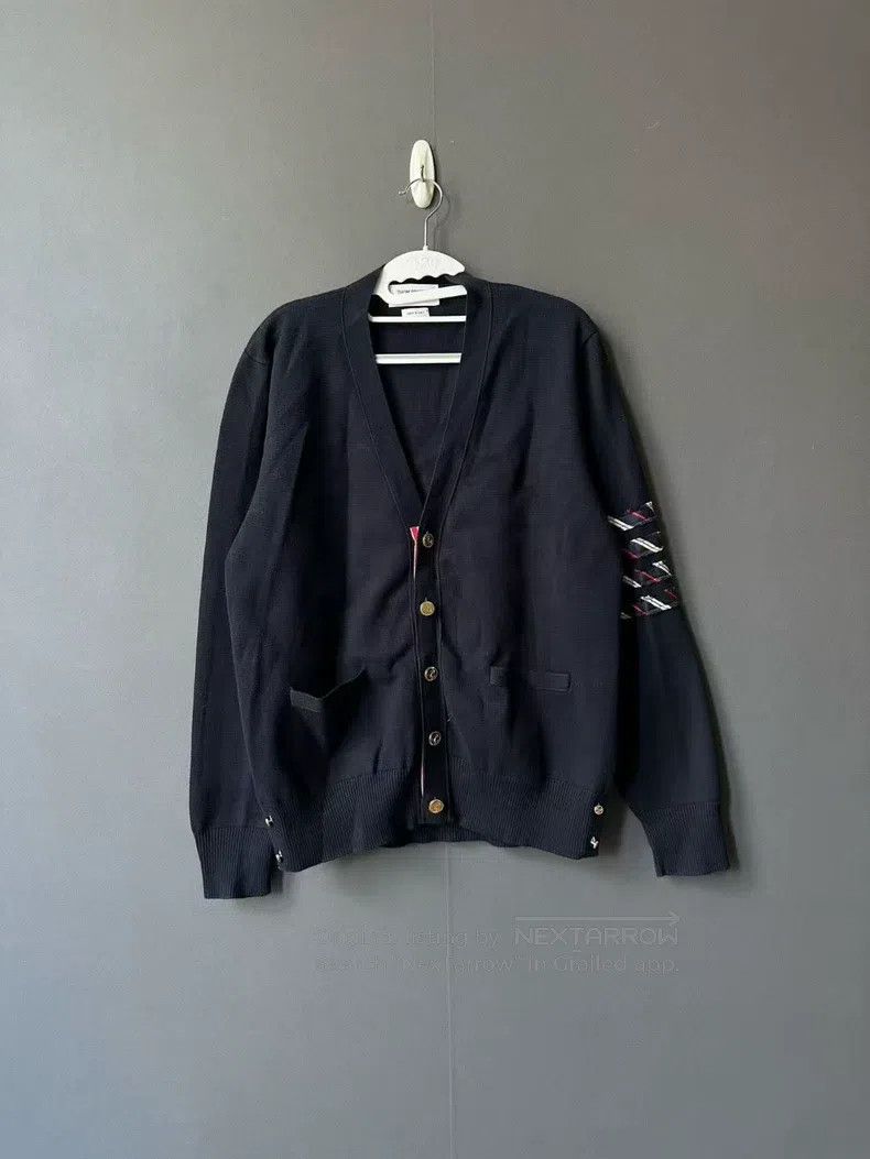 Thom Browne Thom Browne Gold leaf cardigans Size US L / EU 52-54 / 3 - 1 Thumbnail