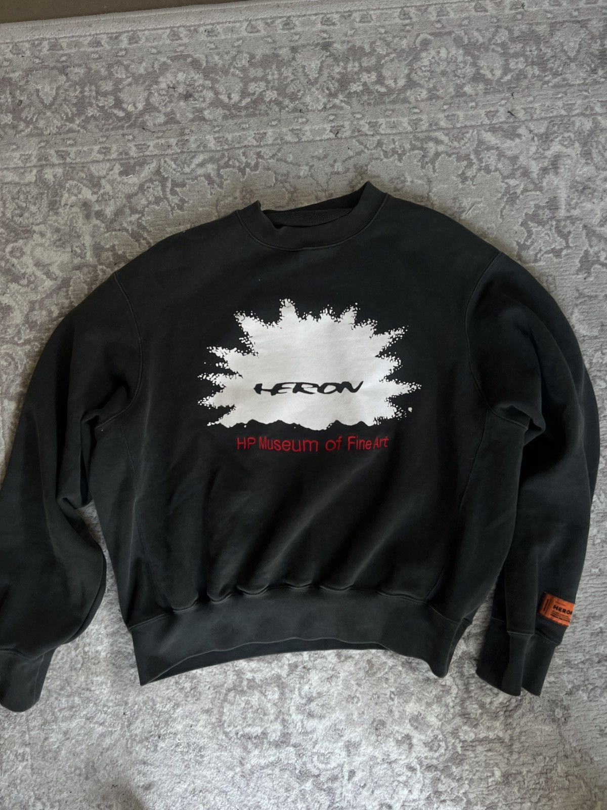 Heron Preston HERON PRESTON Museum crew sweatshirt Size US M / EU 48-50 / 2 - 1 Thumbnail