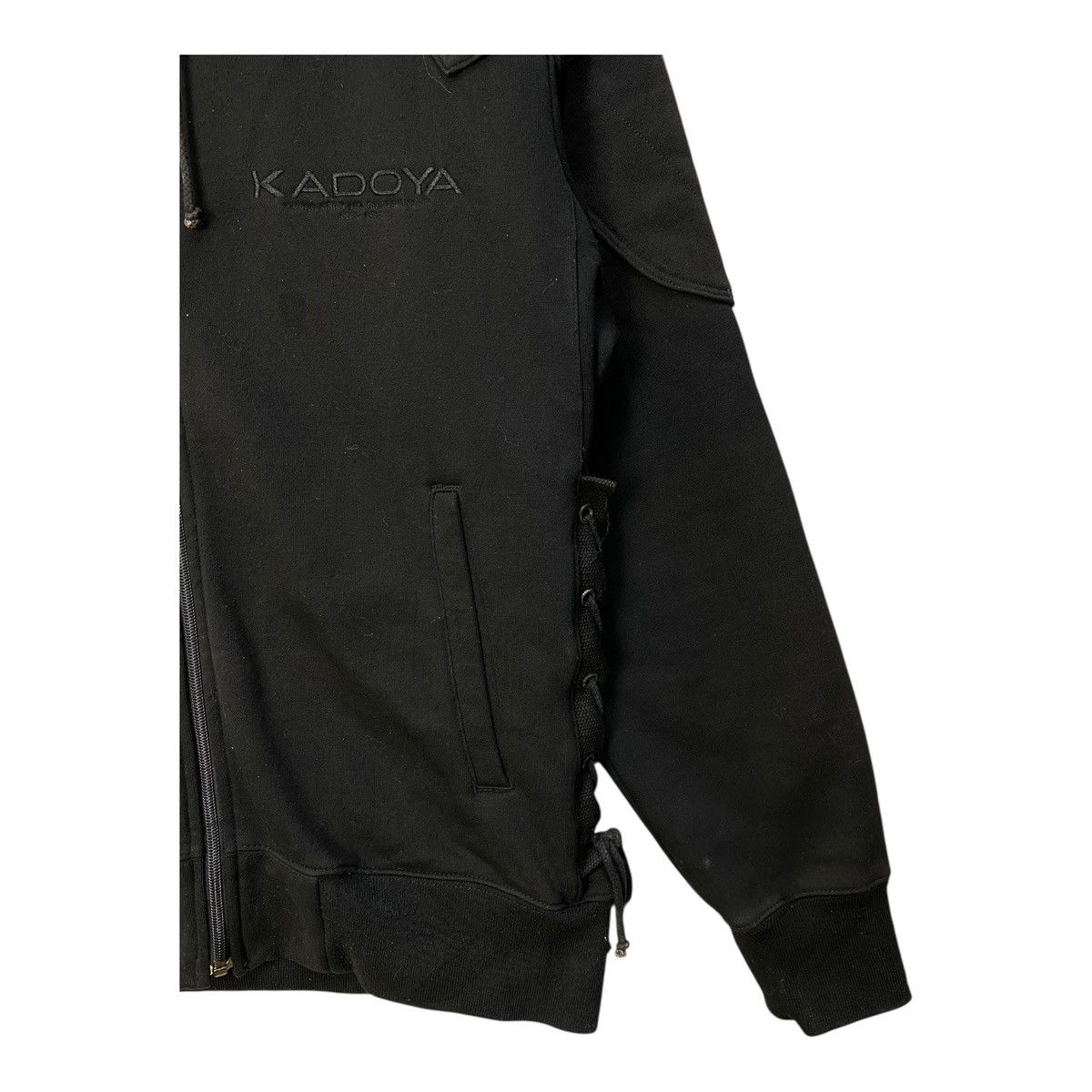 Kadoya Japanese Brand Kadoya Heavy Cotton Motorcycle Jacket Hoodie Size US L / EU 52-54 / 3 - 3 Thumbnail