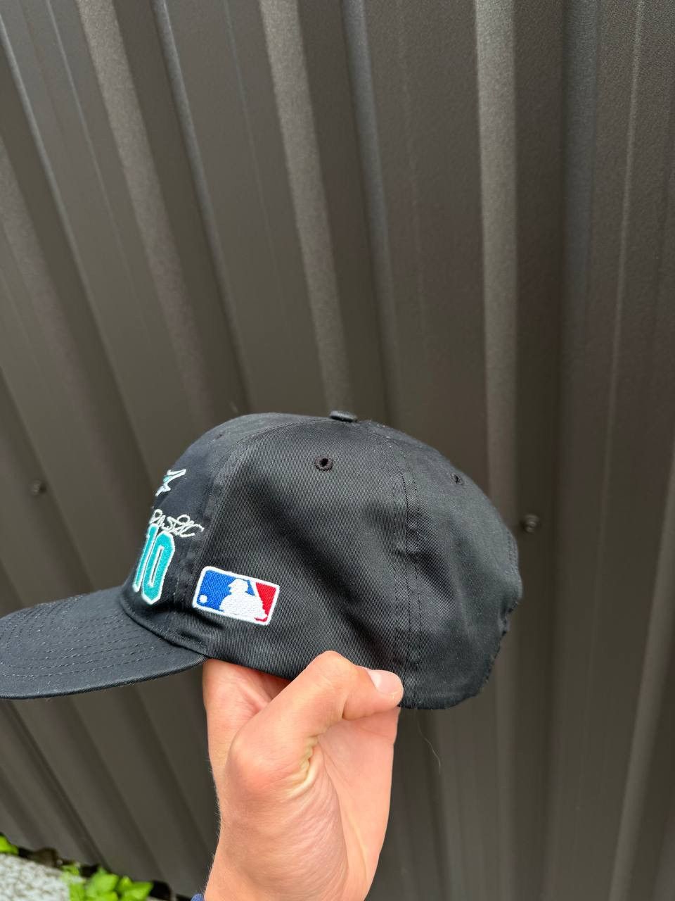 New Era RARE Vintage 90’s Florida Marlins Regular Cap Number 10 Size ONE SIZE - 5 Thumbnail