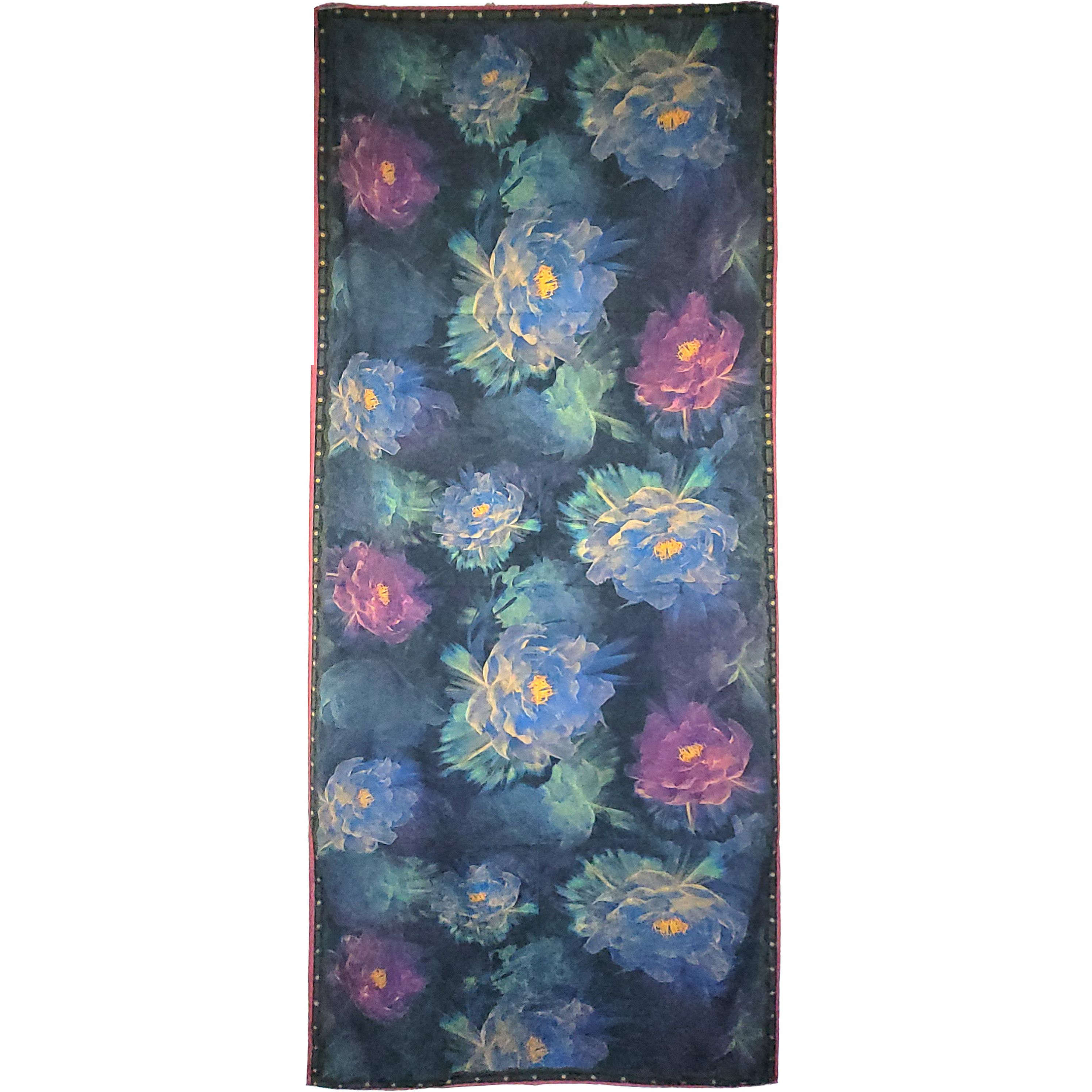 Other NWT Double-Sided Silk Scarf 27"x70" Long Rectangle Wrap 3334 Size ONE SIZE - 2 Thumbnail