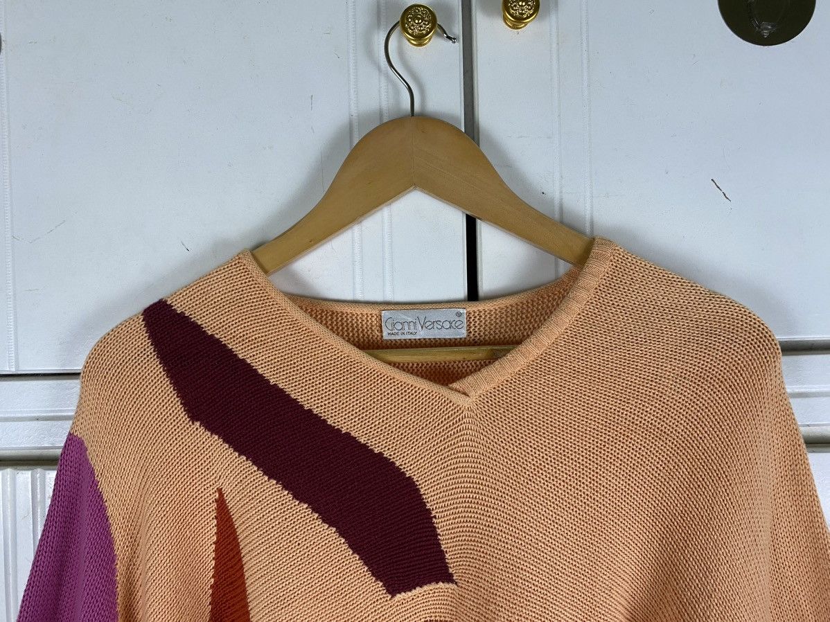Versace × Vintage Vintage Giani Versace 80s Sweater Knit Size M / US 6-8 / IT 42-44 - 3 Thumbnail