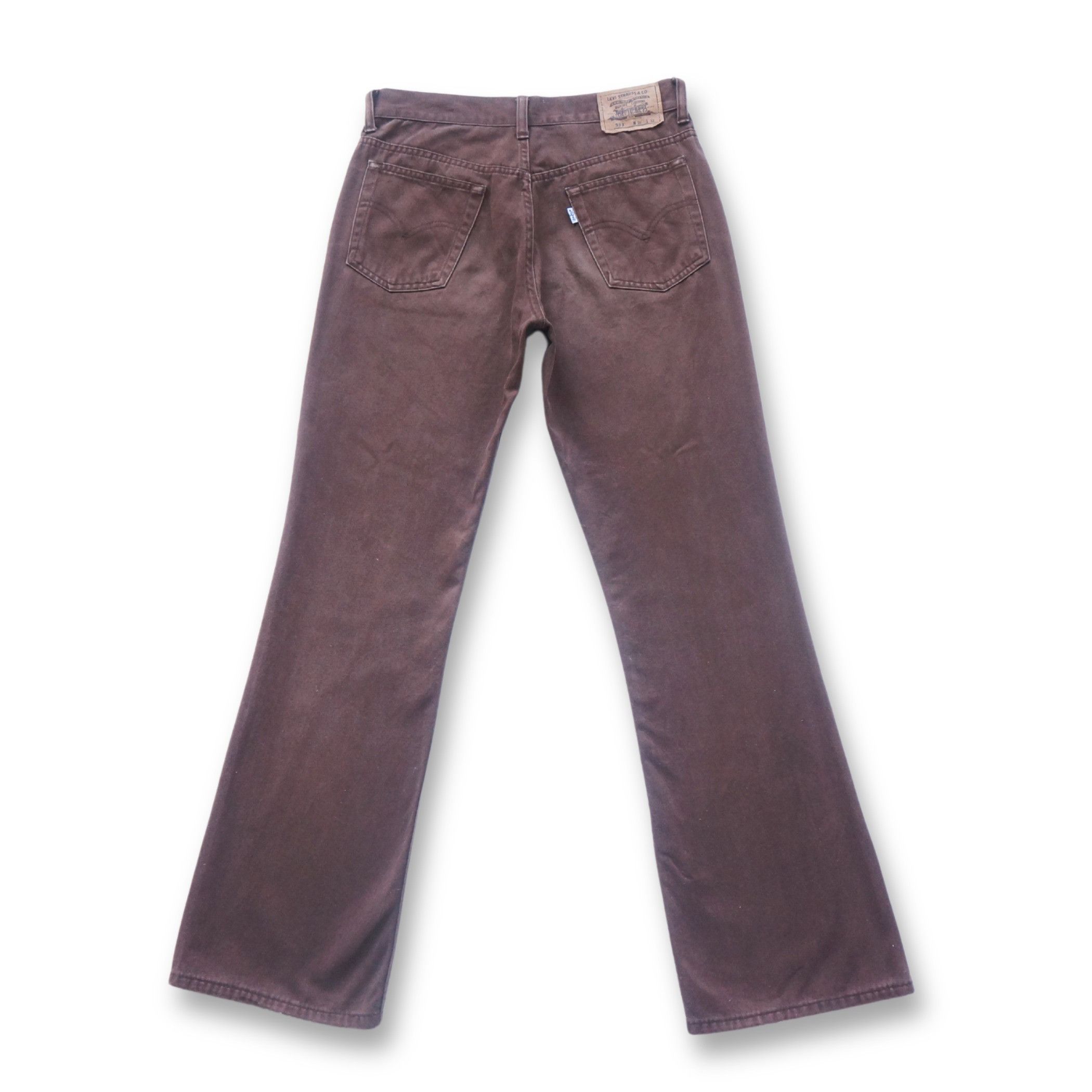 Levi's Levi's 553 Silver Tab Brown Flare Jeans Size 26" / US 2 / IT 38 - 2 Thumbnail