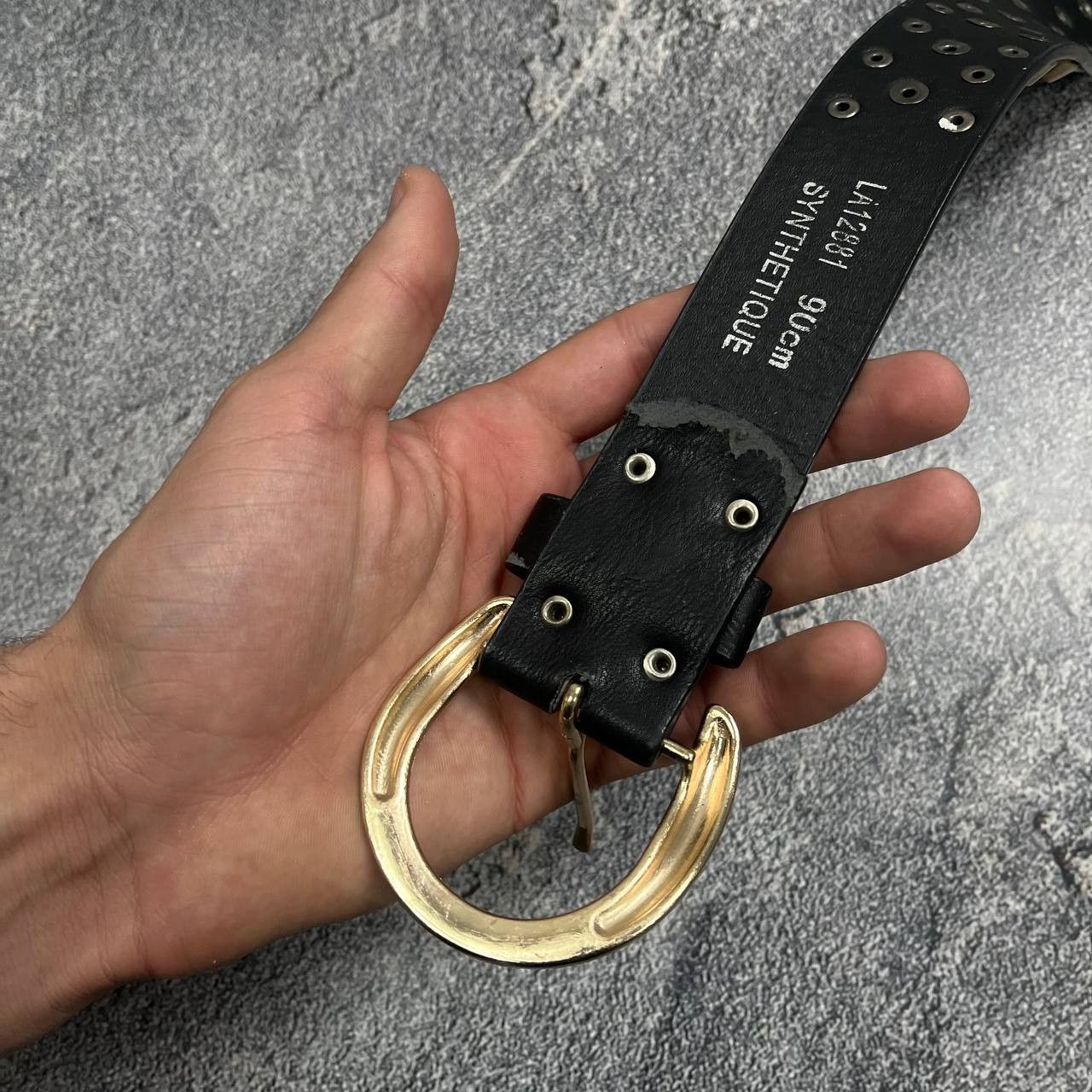 Japanese Brand Vintage Y2K Japanese Streetwear Leather B.B Simon Style Size ONE SIZE - 6 Thumbnail