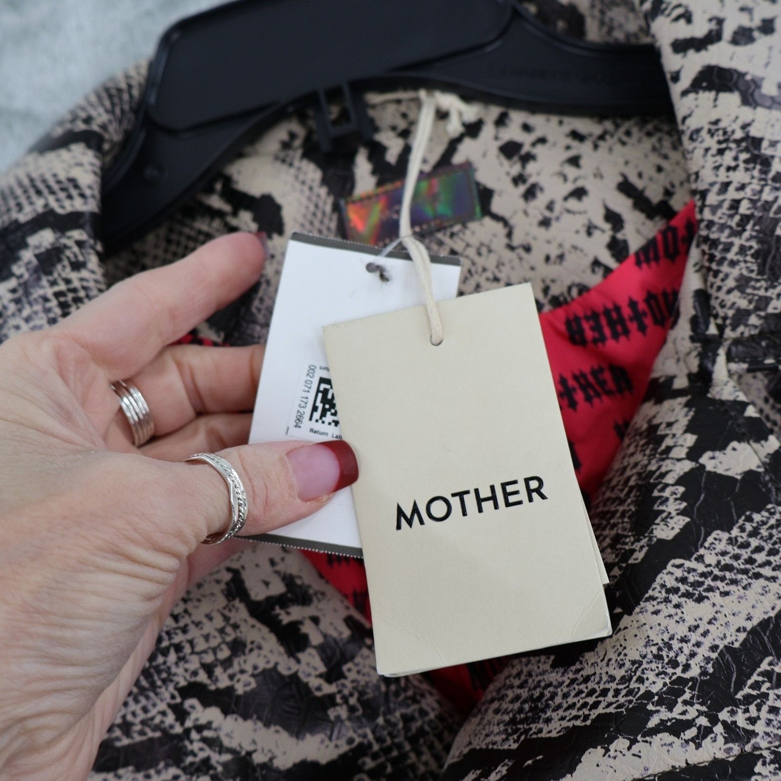 MOTHER Mother Chopper Jacket Women S Beige Moto Grunge Punk Alt NWT Size S / US 4 / IT 40 - 14 Thumbnail