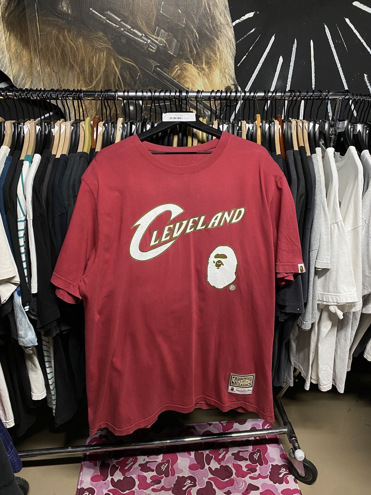 Bape × Mitchell & Ness Bape x Mitchell & Ness Cleveland Cavaliers 
