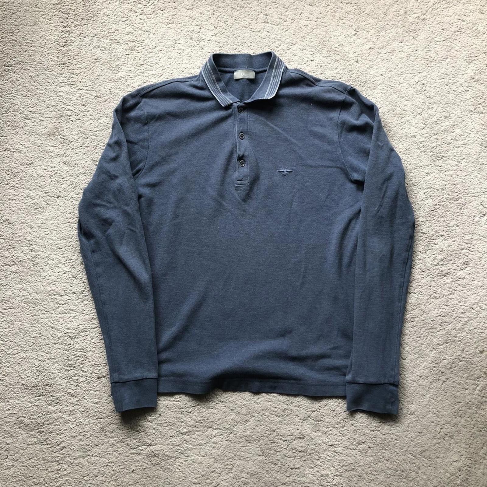 Dior × Hedi Slimane SS06 Dior Homme Union Jack Flag Striped Polo