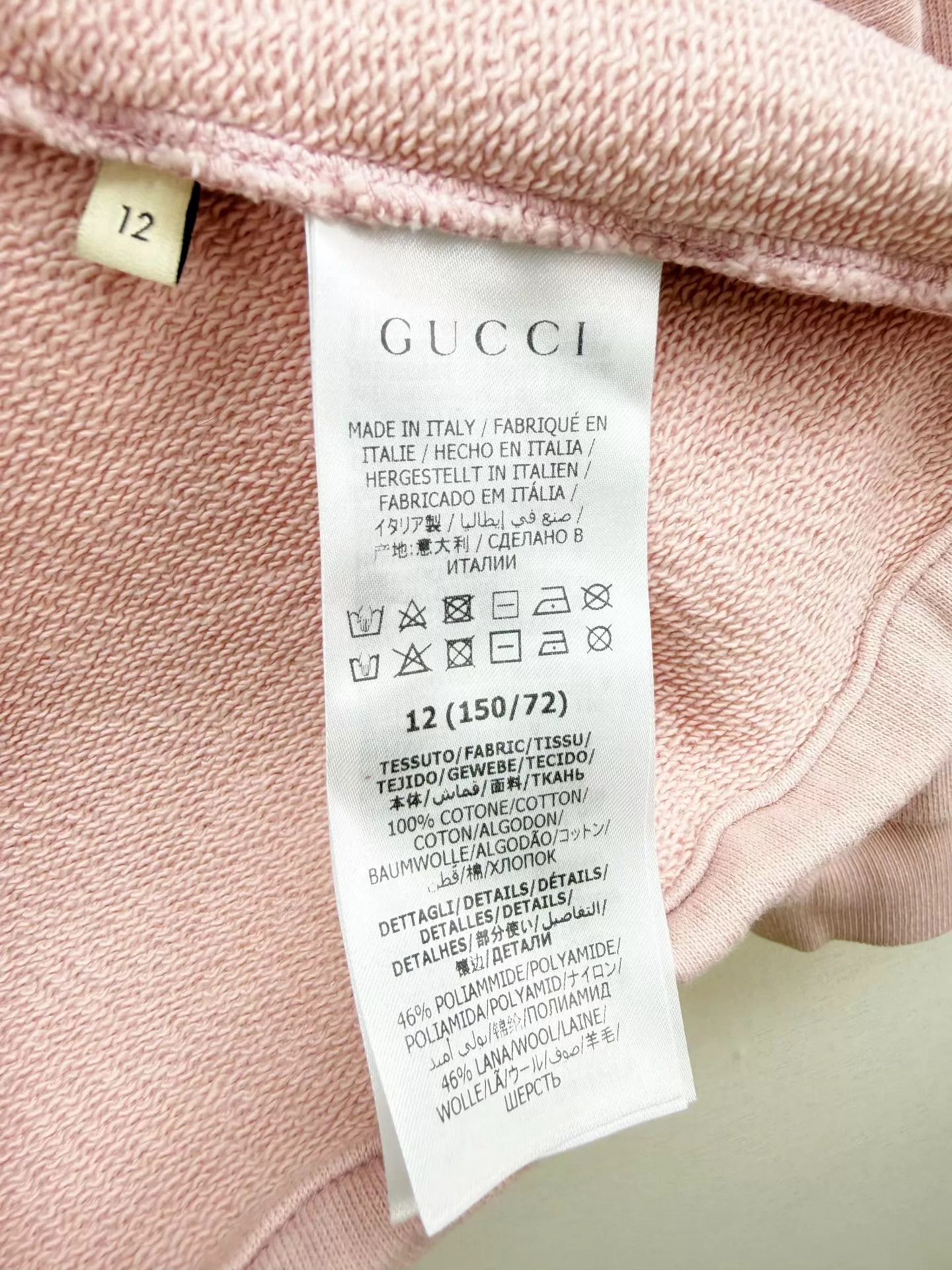 Gucci Gucci 12Y Youth Sweatshirt Adult S Authentic Worn 2x Size XS / US 0-2 / IT 36-38 - 6 Thumbnail