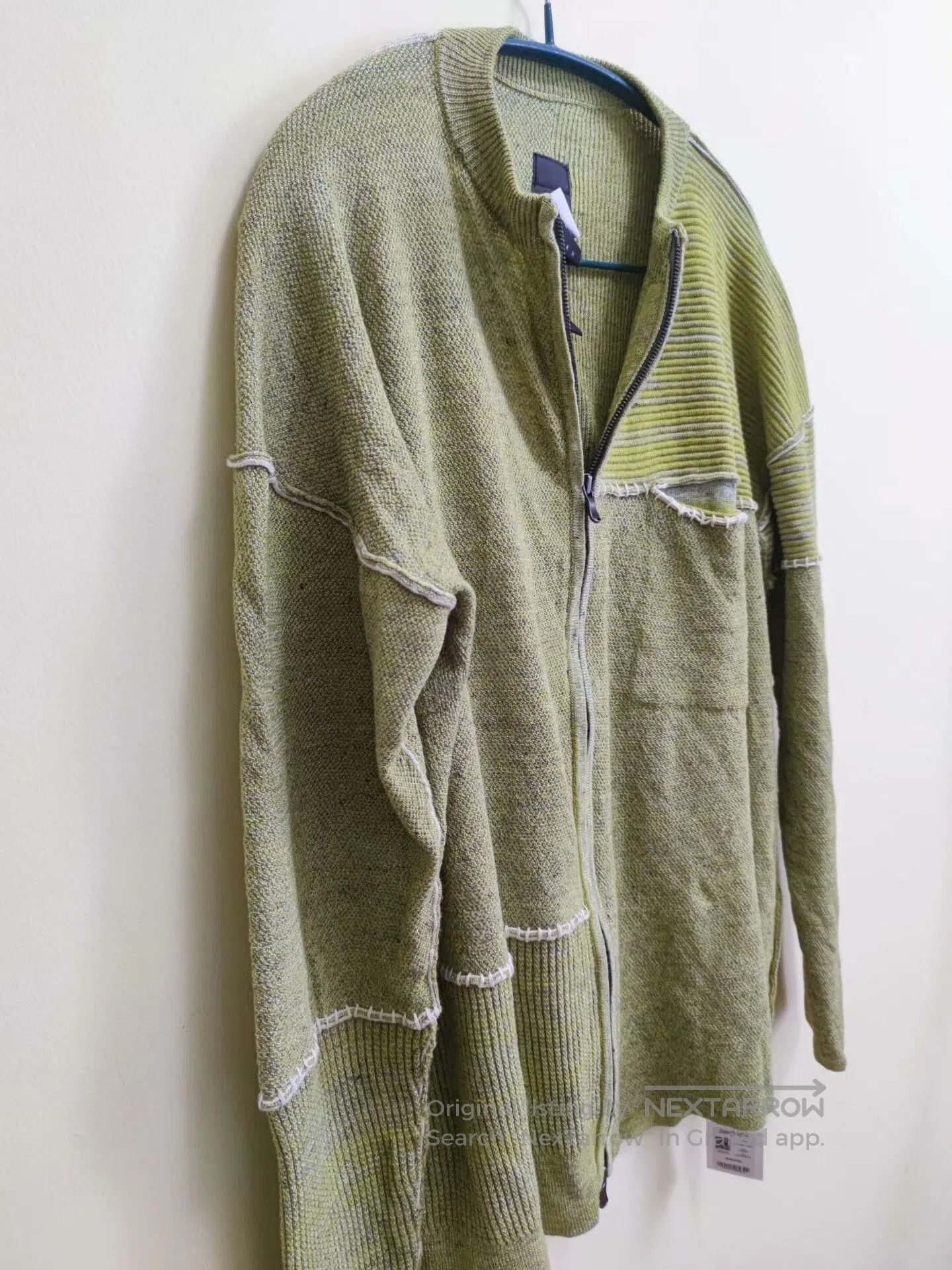 The Viridi-anne Viridi Anne Knit Cardigan in Linen Blend. Size US M / EU 48-50 / 2 - 2 Thumbnail