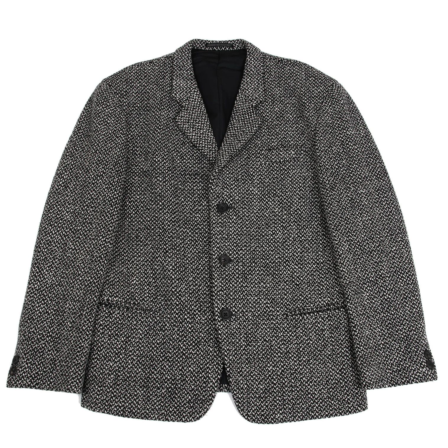 Yohji Yamamoto Yohji Yamamoto Wool T Notched Lapel Jacket Size US M / EU 48-50 / 2 - 1 Thumbnail