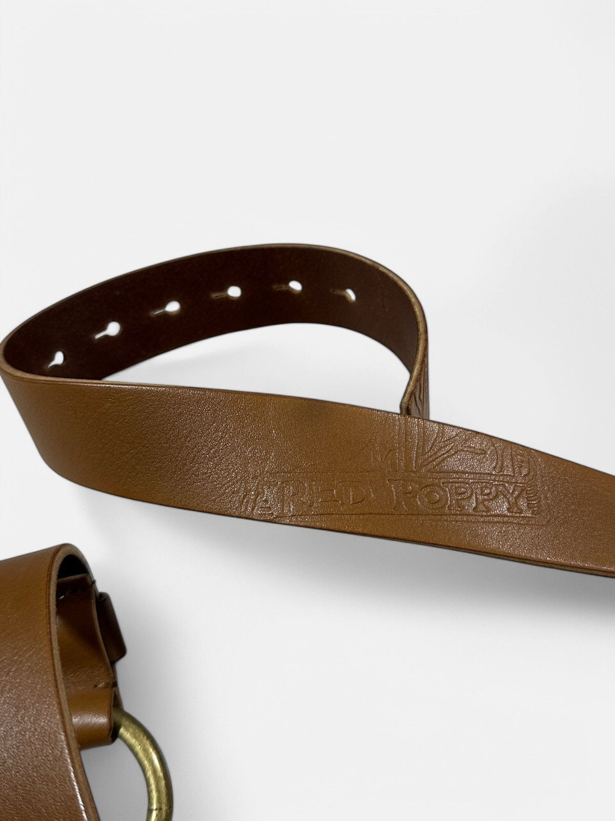 Jil Sander Jil Sander - Brown Leather Belt Size ONE SIZE - 4 Thumbnail