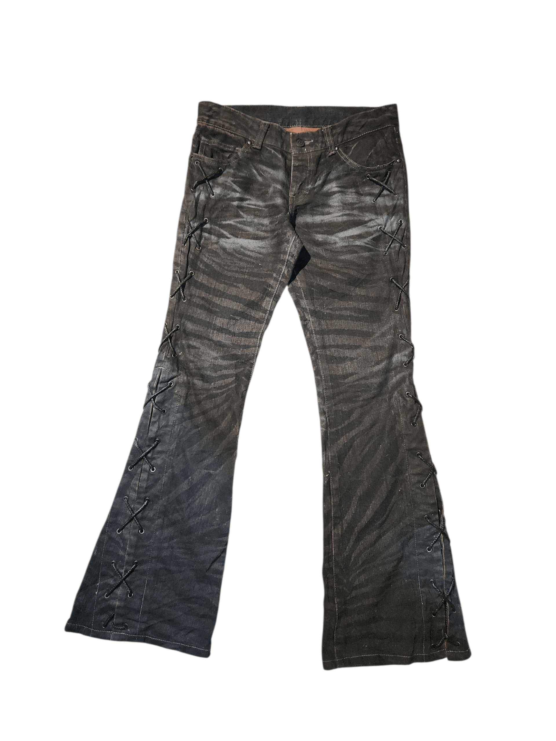 Tornado Mart Tornado Mart zibraskin Mudwash Waxed Flared cowboy 