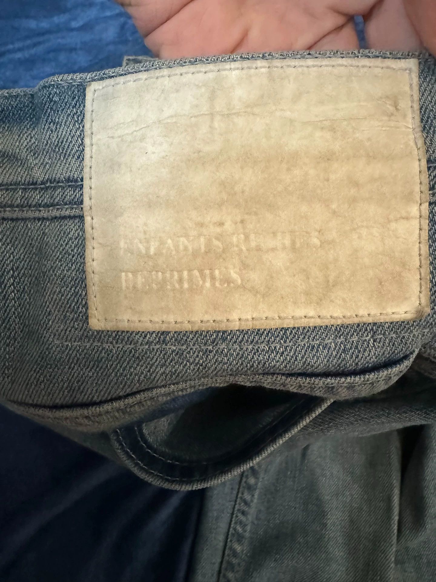 Enfants Riches Deprimes ERD straight fit washed light distressed jeans Size US 30 / EU 46 - 7 Thumbnail