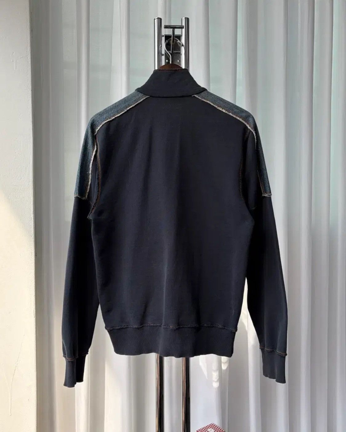 Dolce & Gabbana Dolce & Gabbana Denim Patch Zip Up Jacket Size US M / EU 48-50 / 2 - 2 Thumbnail
