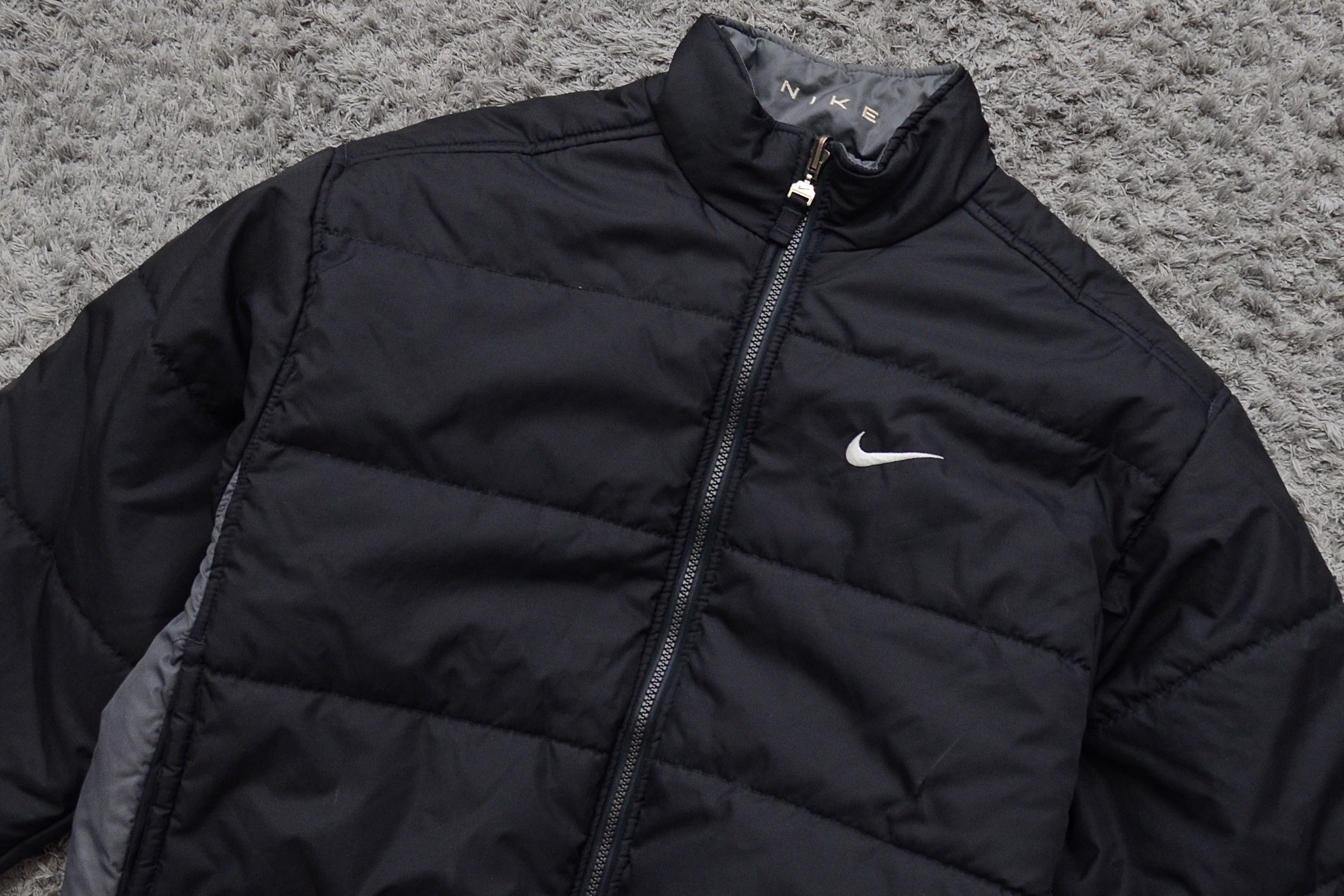 Nike Vintage Beige Puffer Jacket y2k retro Two-Sided AcG