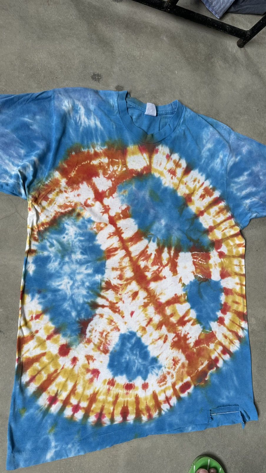 Vintage VINTAGE MUNSINGWEAR MADE IN USA TYE DYE PEACE TEE Size US M / EU 48-50 / 2 - 2 Thumbnail