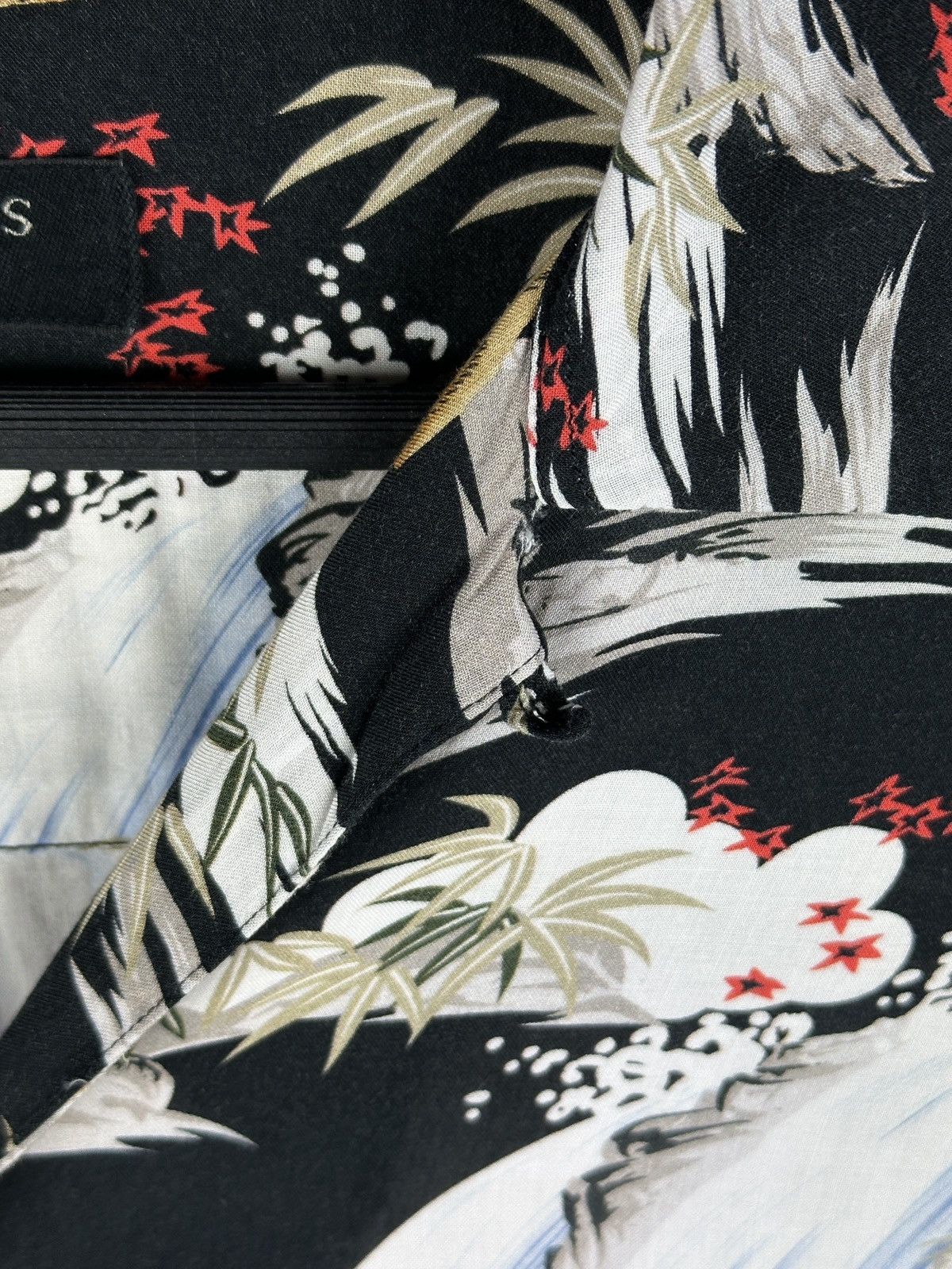 Allsaints Allsaints Sumatra Long Sleeve Shirt Tiger Print Hawaiian Size US S / EU 44-46 / 1 - 13 Thumbnail