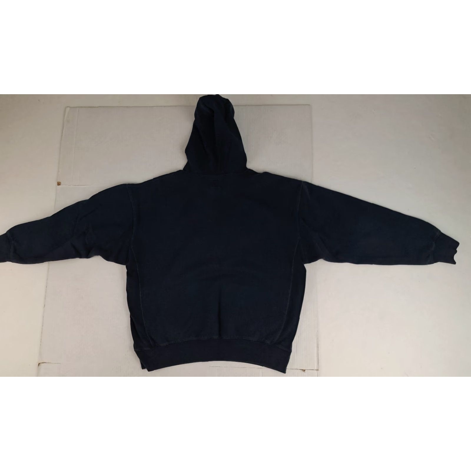 Gap VINTAGE Gap Athletic Navy Reverse Weave Medium Pullover Hooded Sweatshirt Size US M / EU 48-50 / 2 - 7 Thumbnail