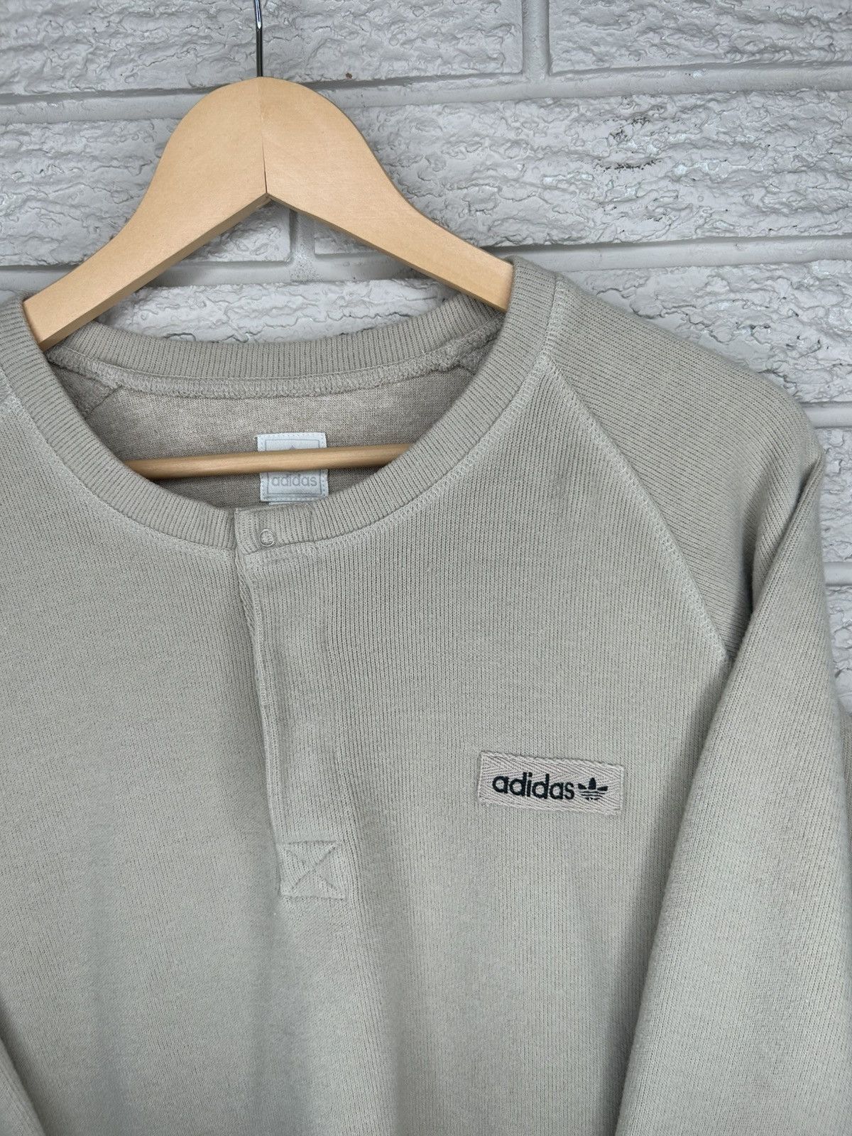 Adidas Vintage Adidas Wool Knit Sweater Size US L / EU 52-54 / 3 - 4 Thumbnail