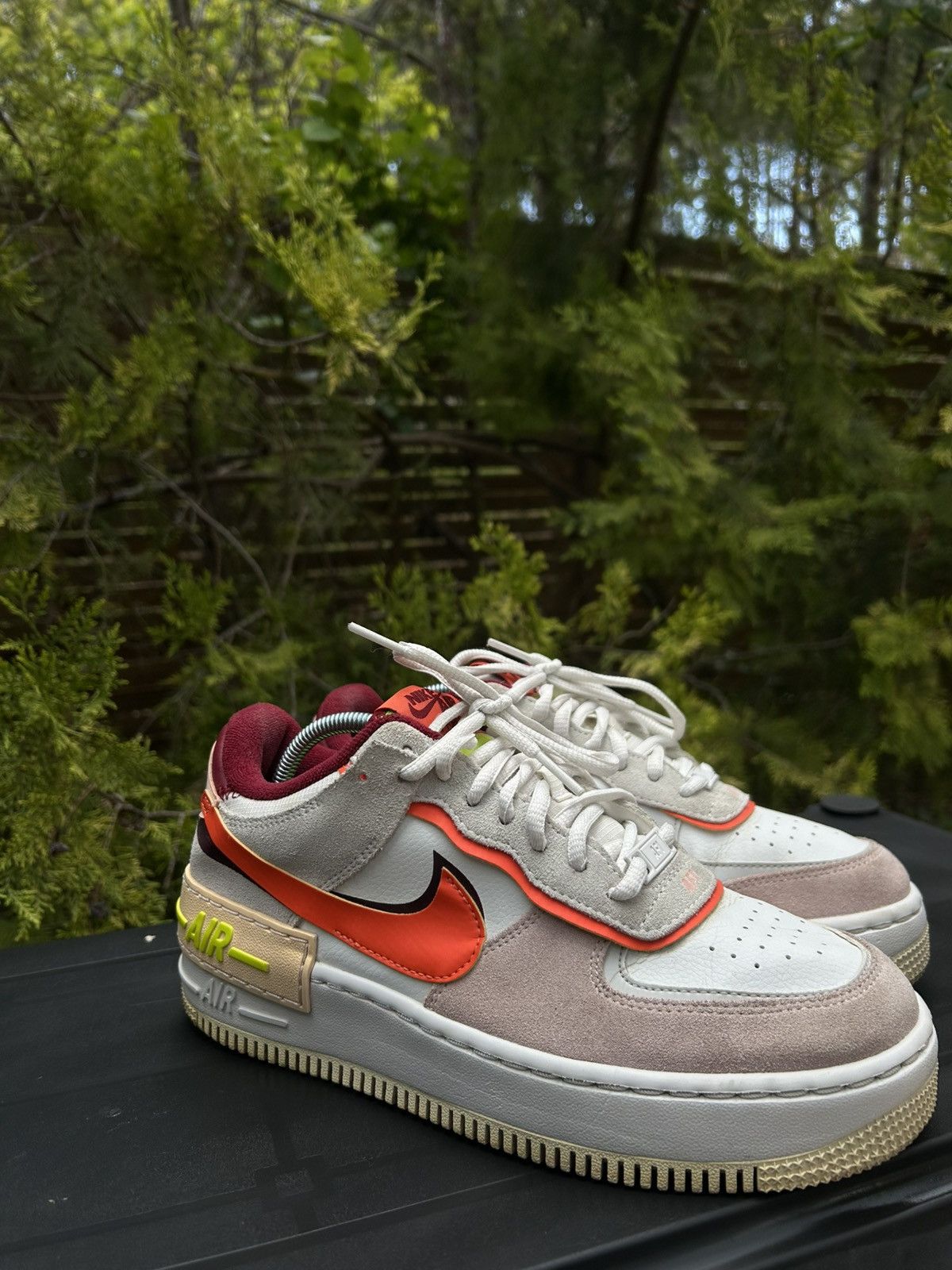 Nike Nike Air Force 1 Shadow Orange Pearl (Women's) Us 8 Size US 8 / IT 38 - 2 Thumbnail